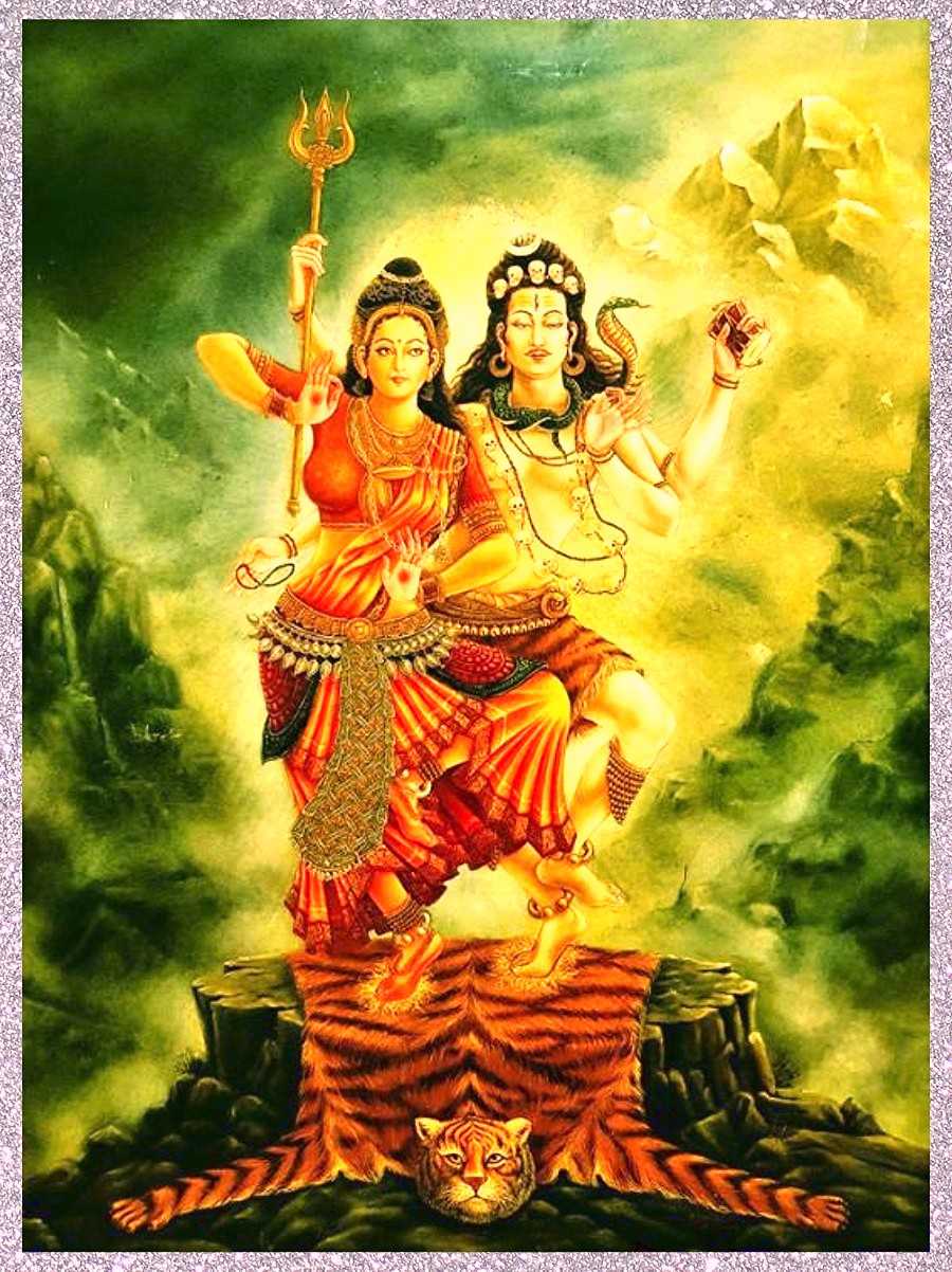 900x1202 Shiv Parvati Wallpaper
