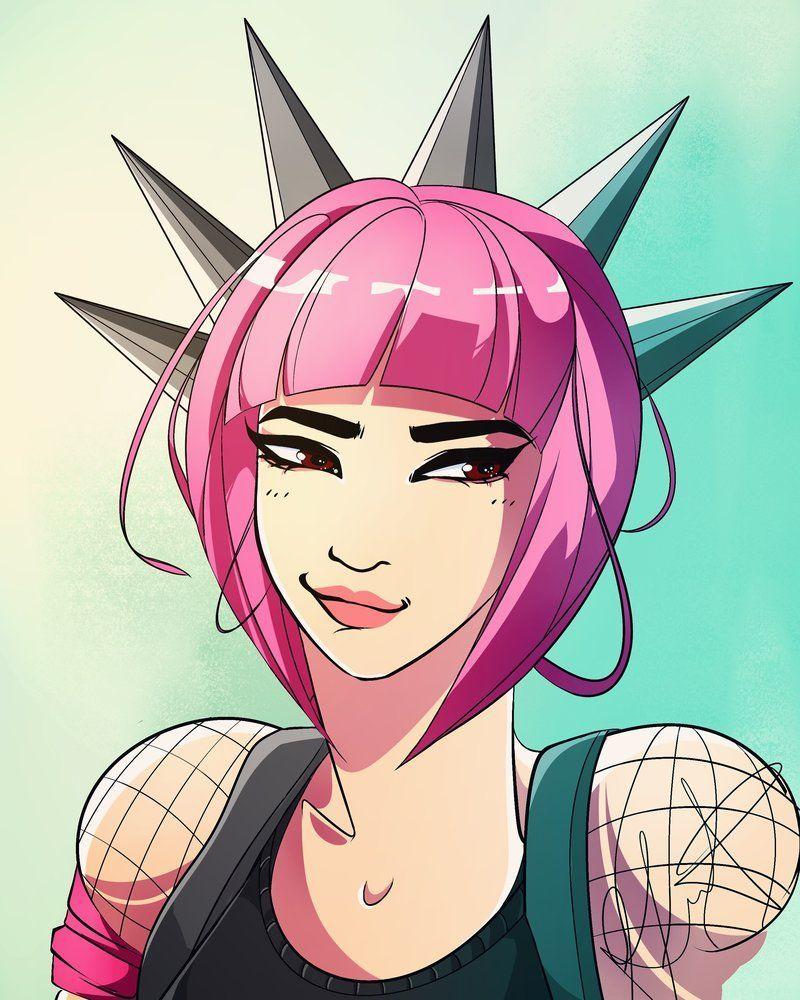800x1000 Power Chord [Fortnite] by gwiazdala. Fantasy character design, Power chord, Drawings