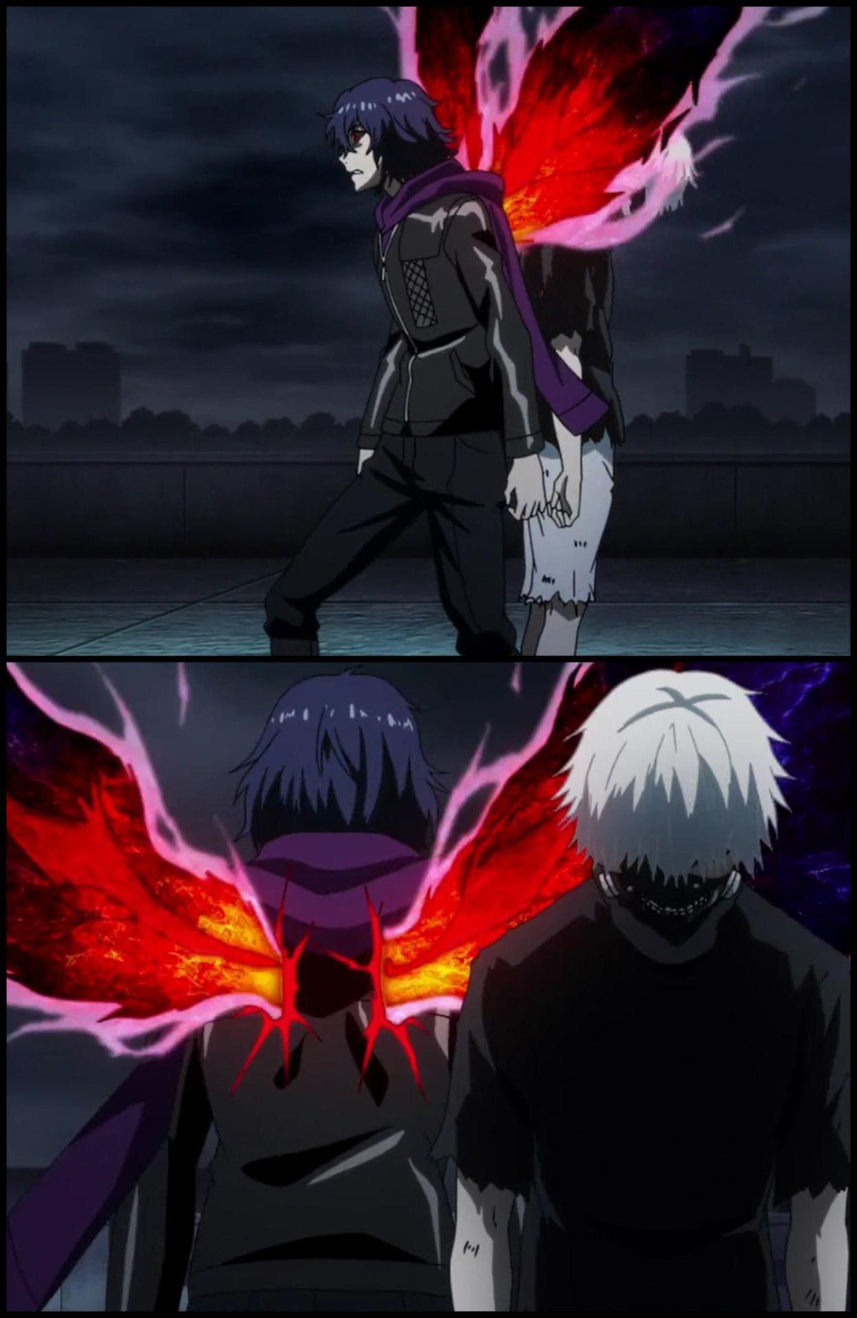 1248x1920 Ayato vs Kaneki. ❤Ayato Kirishima Tokyo Ghoul. Tokyo
