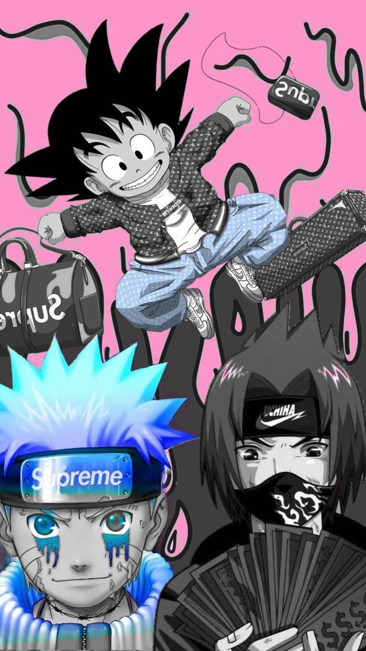 720x1280 naruto and goku wallpaper
