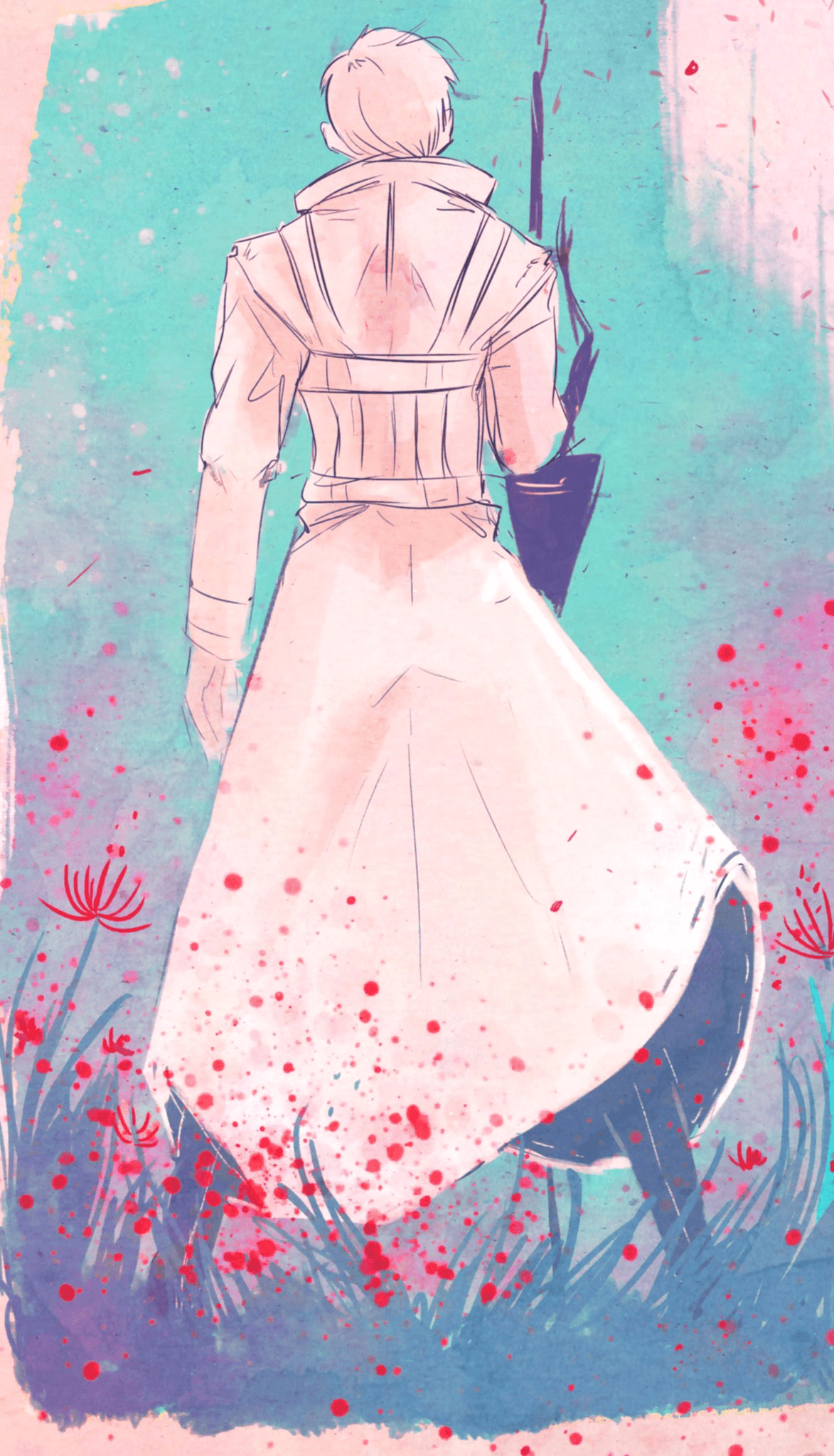 1173x2047 Kishou Arima Wallpaper