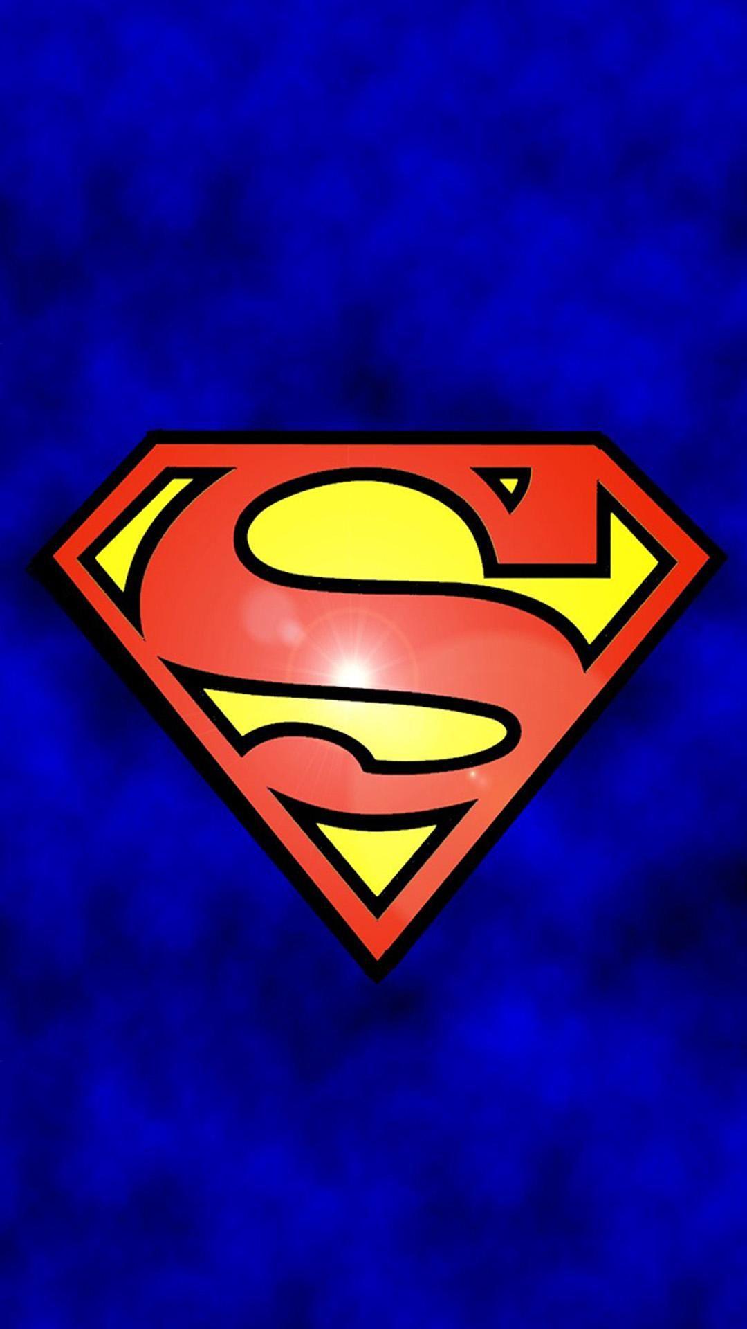 1080x1920 Android Superman Logo Wallpaper