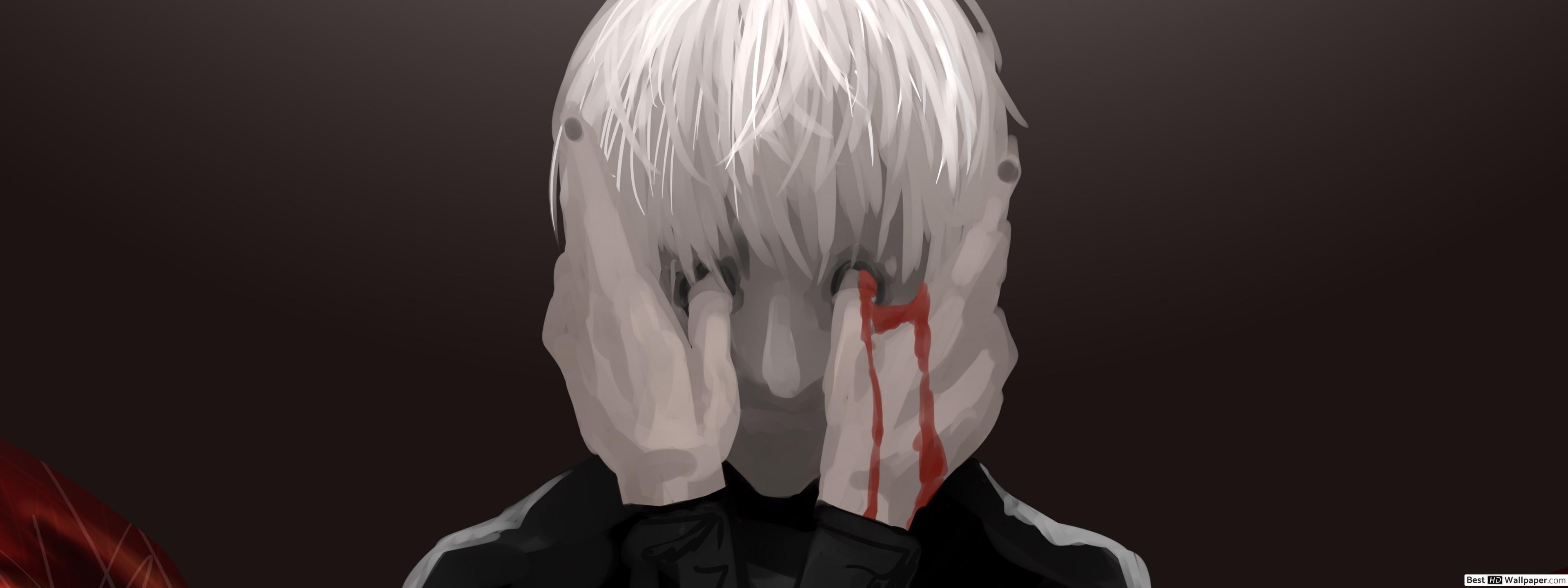 Kaneki Sad Wallpapers Top Free Kaneki Sad Backgrounds Wallpaperaccess