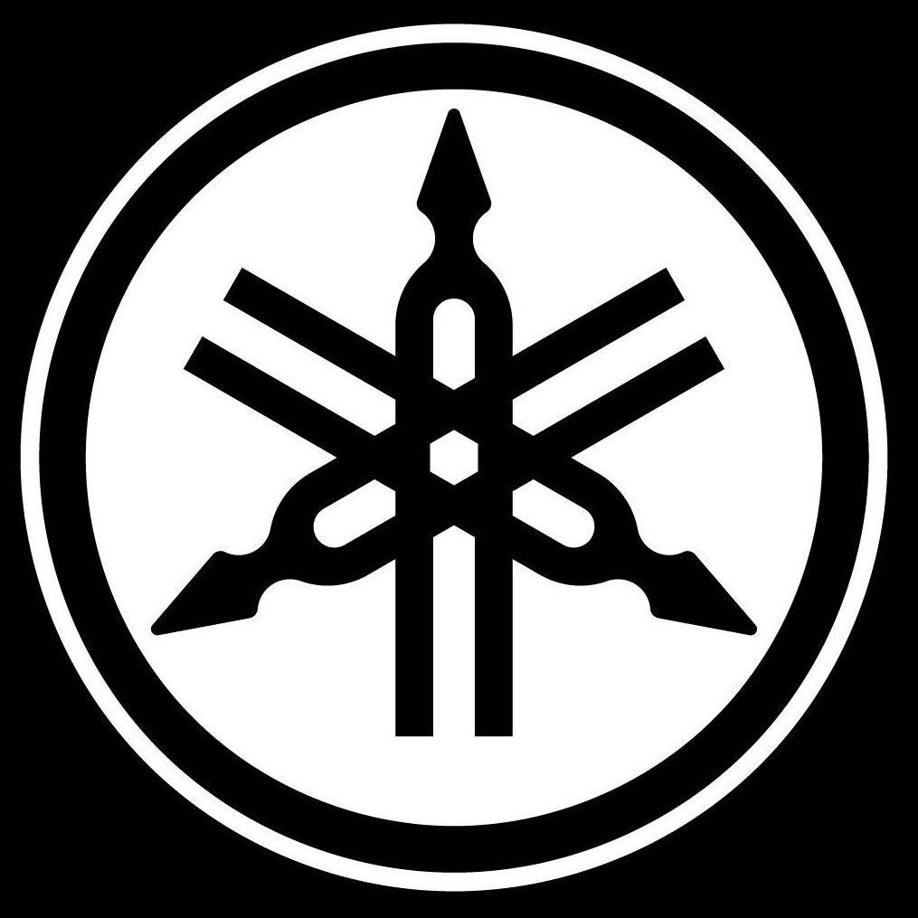 1015x1015 Yamaha Tuning Fork Decal. Yamaha logo, Yamaha, Logos