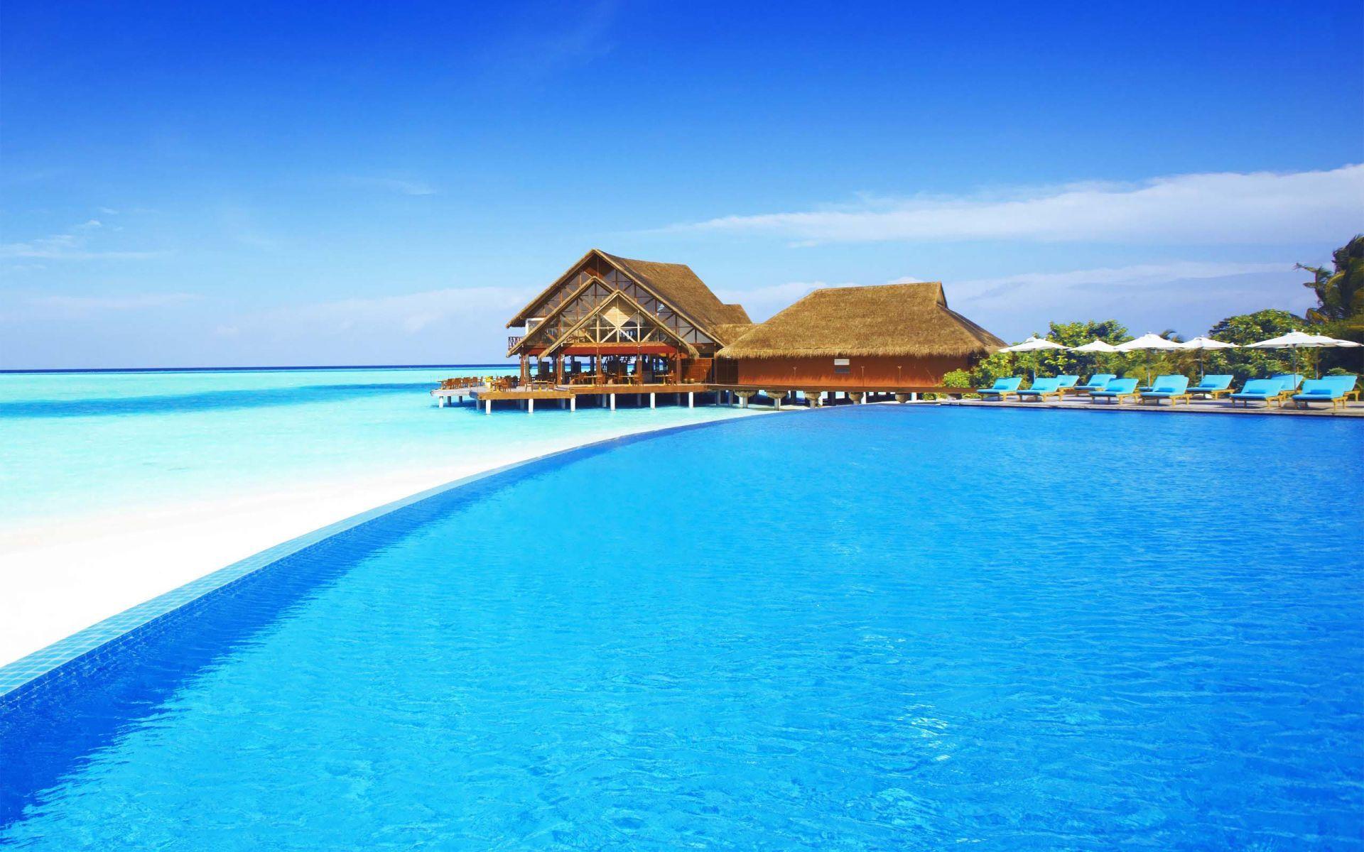 1920x1200 Hình nền Maldives tuyệt vời.  Hình nền bãi biển HD cho điện thoại di động và máy tính để bàn