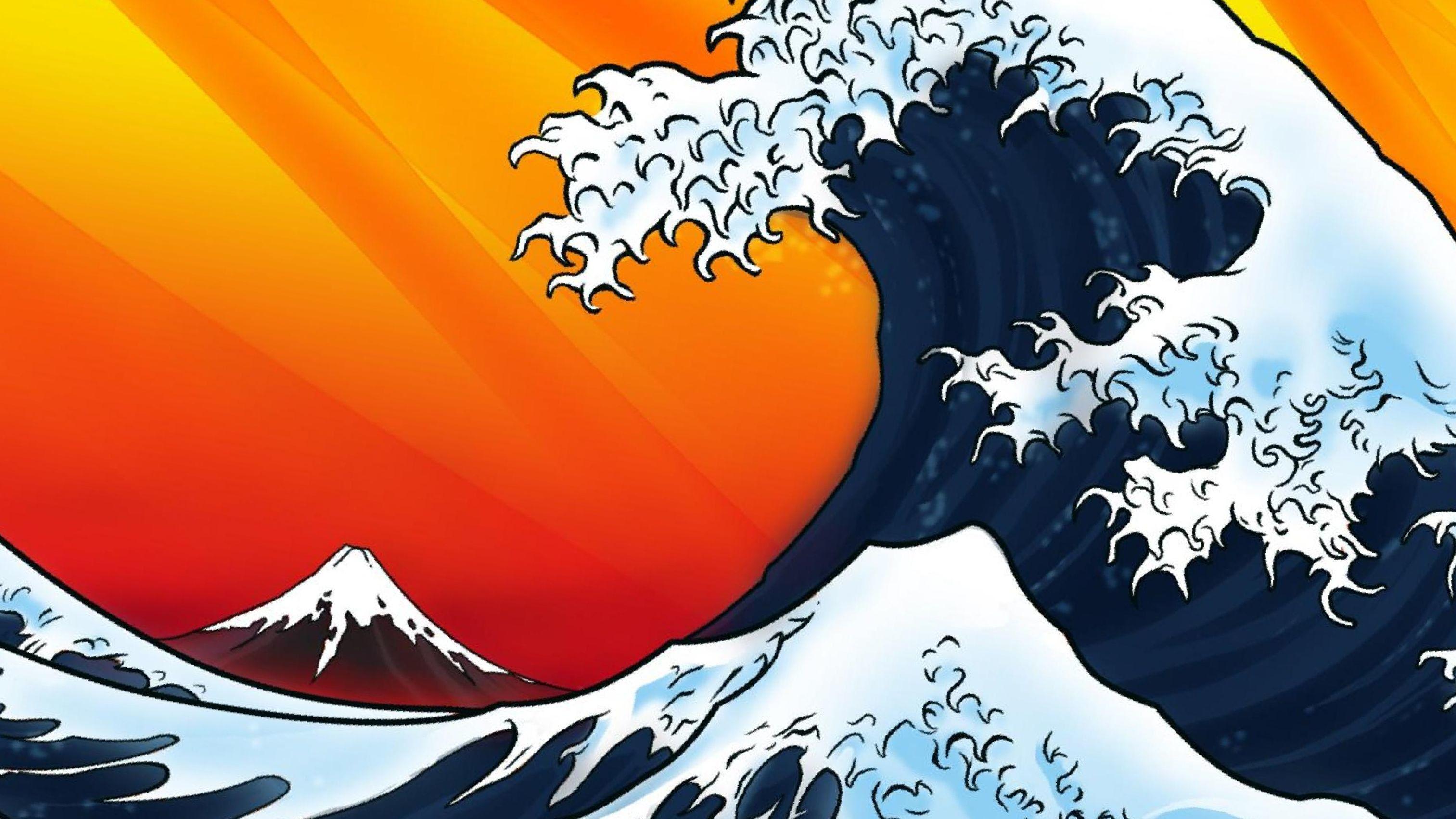 Japan Wave Wallpapers - Top Free Japan Wave Backgrounds - WallpaperAccess