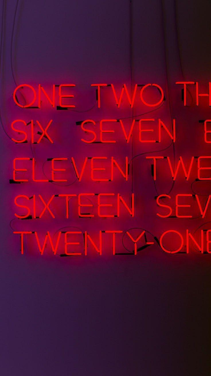 736x1308 Aesthetic Neon iPhone Wallpaper