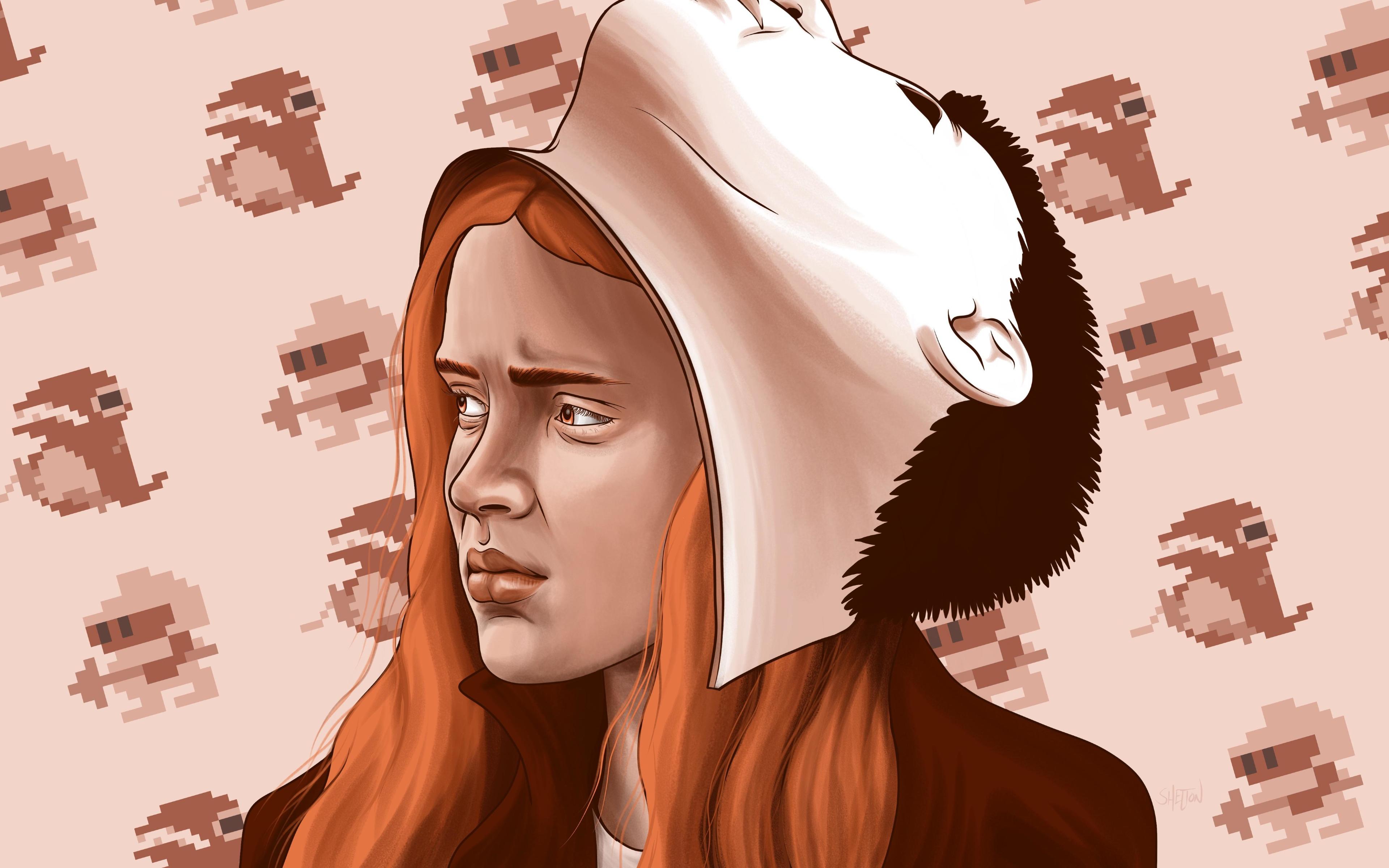 3840x2400 Sadie Aka Max In Sink Stranger Things FanArt UHD 4K 3840x2400 Resolution Wallpaper, HD TV Series 4K Wallpaper, Image, Photo and Background