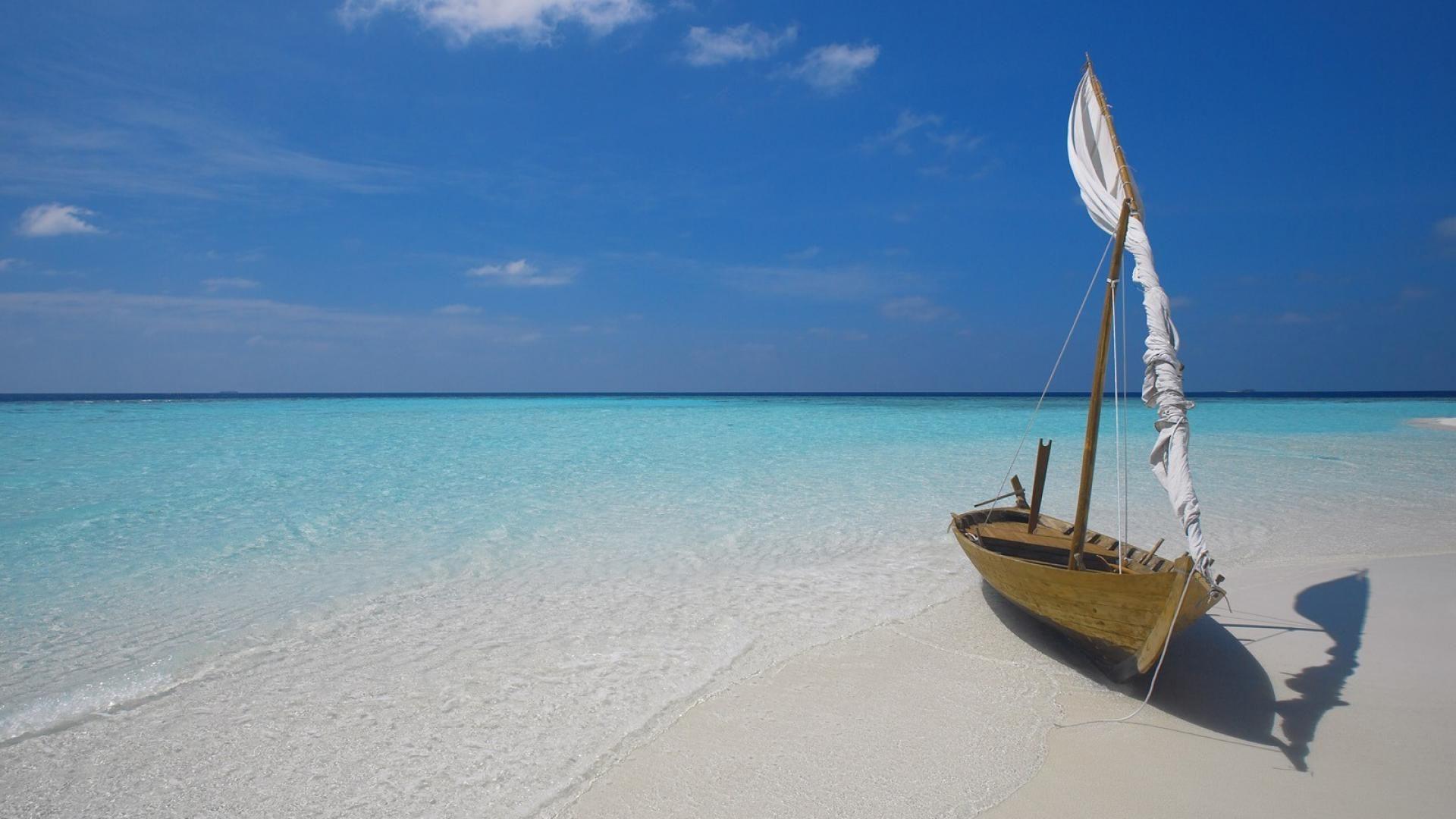 1920x1080 Beach maldives wallpaper