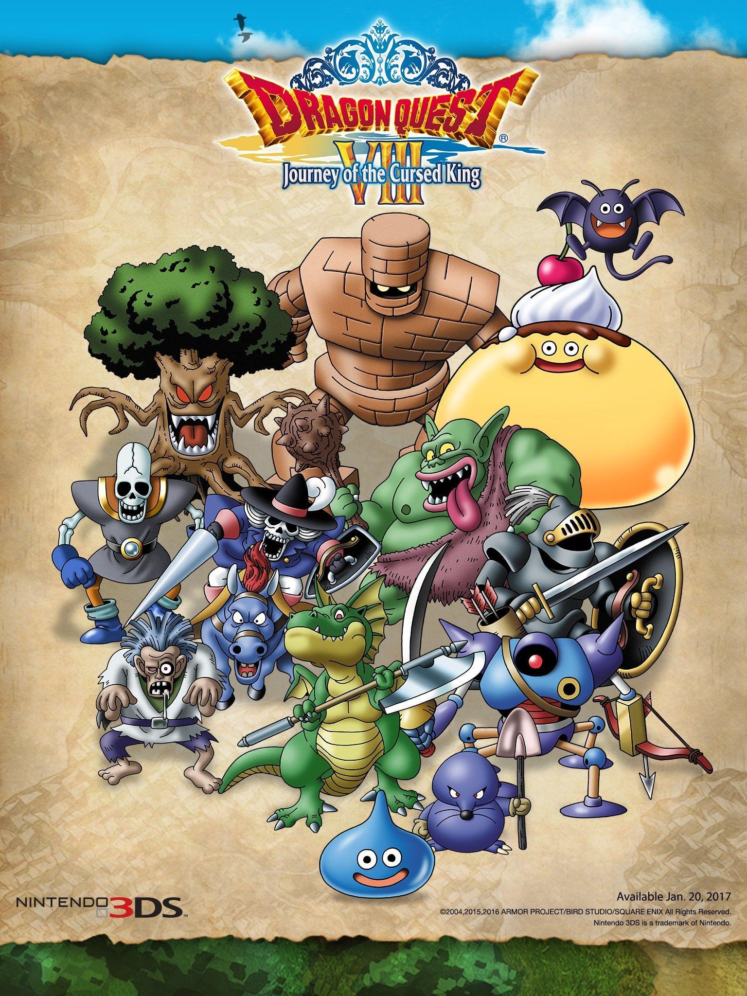 1536x2048 Dragon Quest Phone Wallpaper