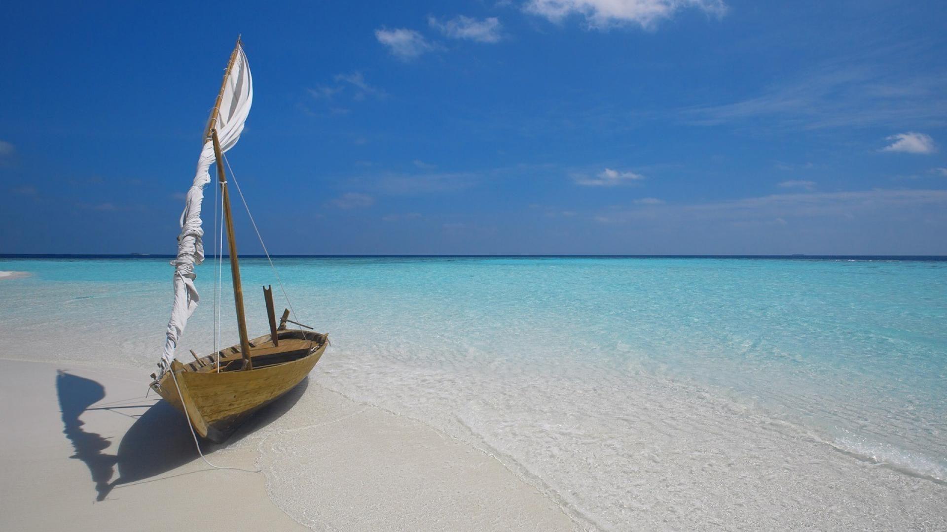 1920x1080 Landscapes nature beach maldives wallpaper