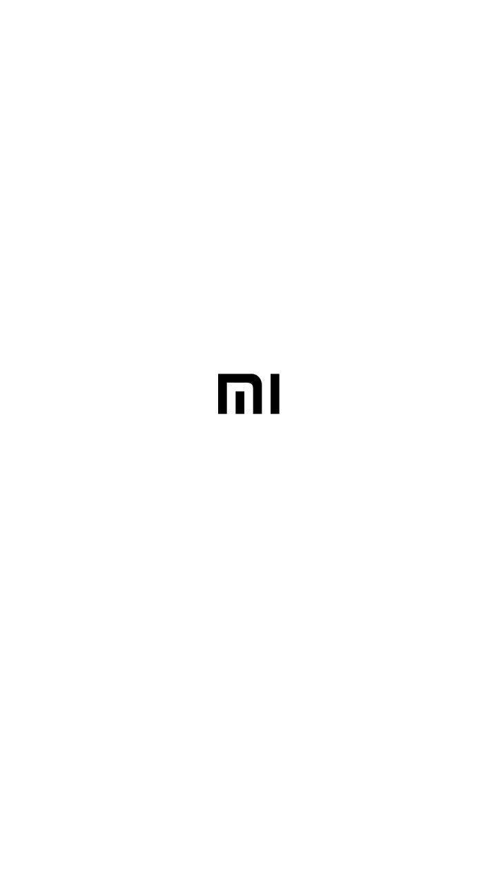 720x1280 White Xiaomi Logo