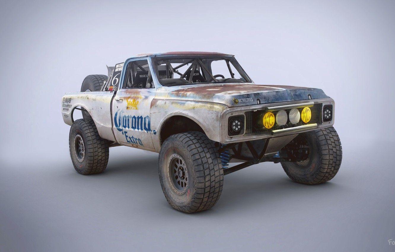 1332x850 Wallpaper car, Chevrolet C Trophy Rat image for desktop, section рендеринг