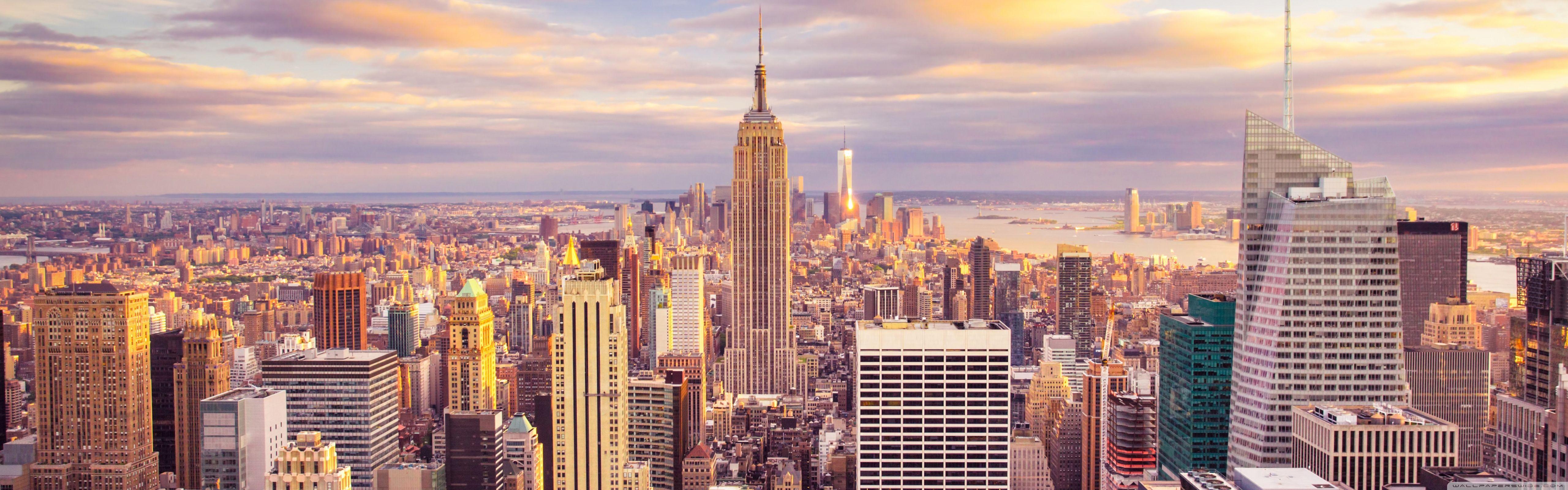5120x1600 New York City Buildings Ultra HD Desktop Background Wallpaper for 4K UHD TV : Widescreen & UltraWide Desktop & Laptop : Multi Display, Dual Monitor : Tablet