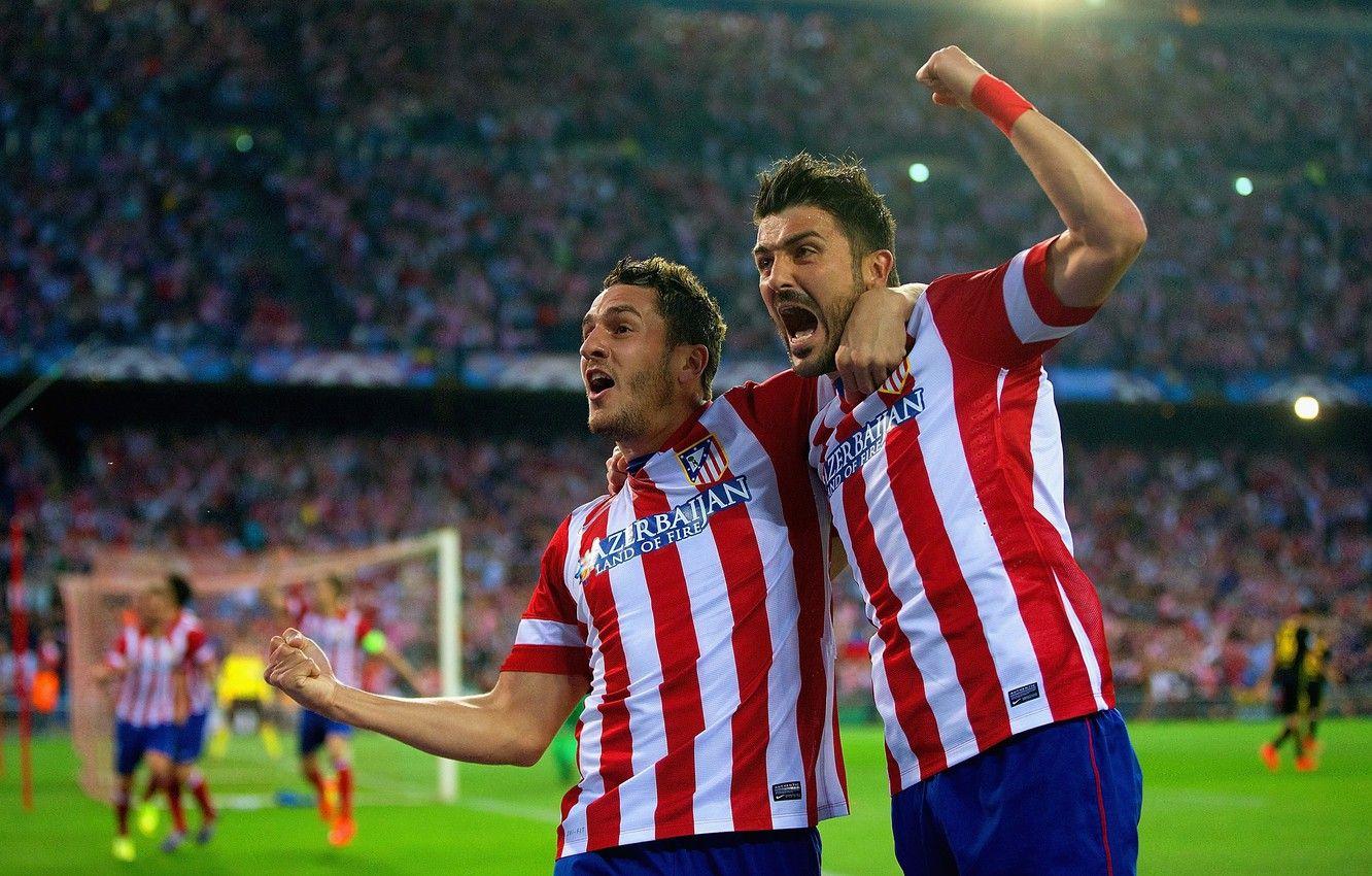 1332x850 Wallpaper Sport, Football, Football, David Villa, David Villa, Sport, Atletico Madrid, Club Atlético de Madrid, Koke, Jorge Resurrection Merodio, Jorge Resureccion, Atletico Madrid Has Been Booked, Koke image for desktop, section спорт