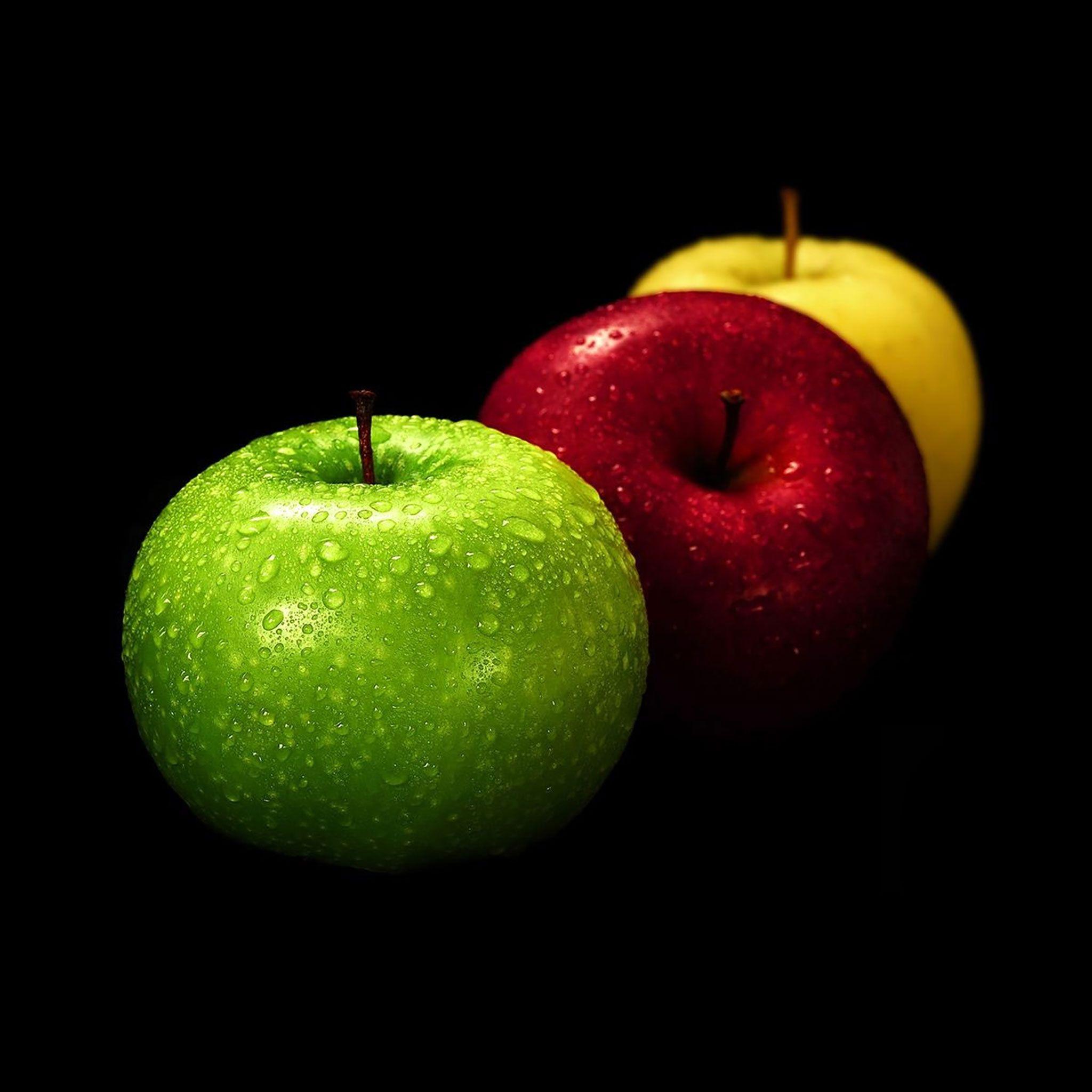 2048x2048 HD Black iPad Wallpaper