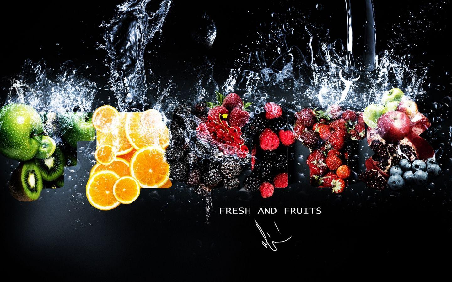 Fruit Water Wallpapers Top Free Fruit Water Backgrounds WallpaperAccess