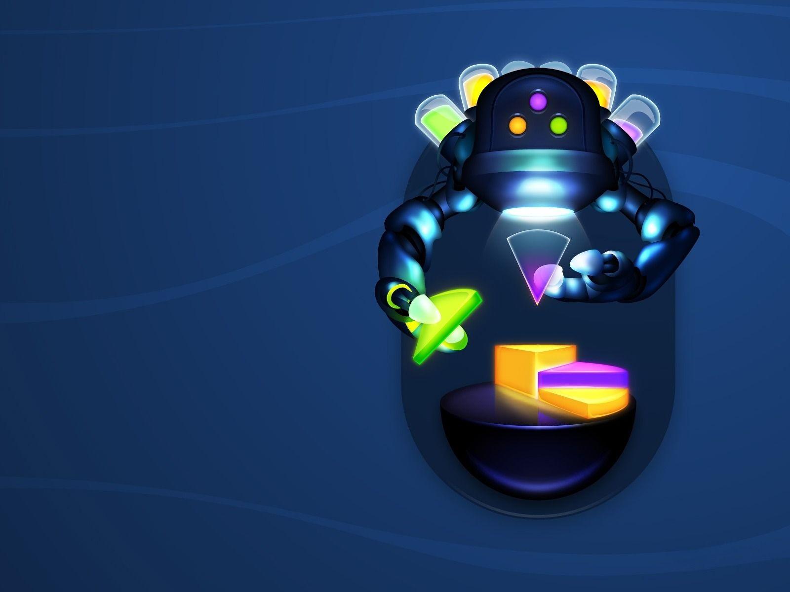 1600x1200 Robot color Wallpaper Abstract 3D Wallpaper in jpg format for free download