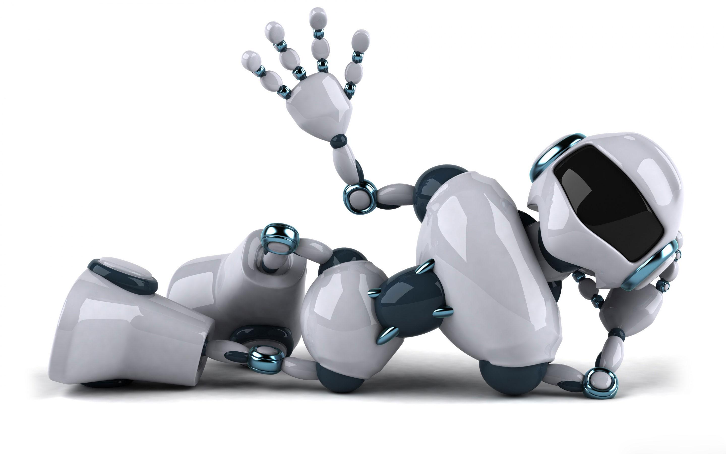 2880x1800 Robot Wallpaper HD 748x468 px