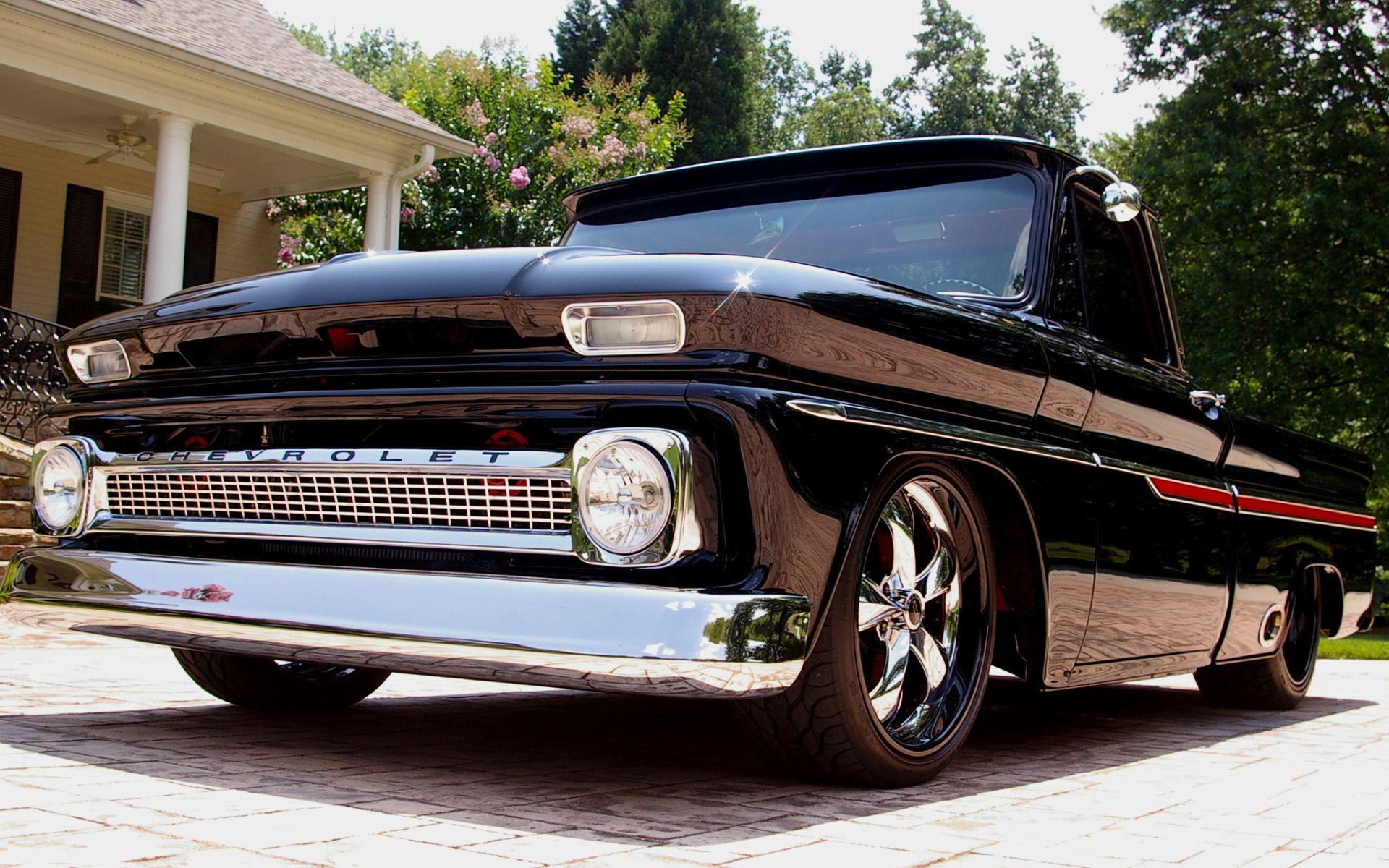 1920x1200 Classic retro chevy pickup