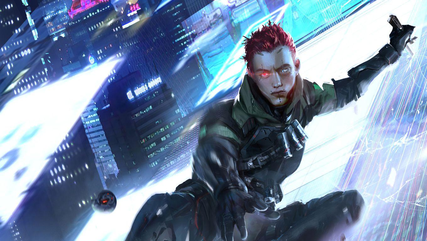 1360x768 Cyberpunk Man Cybernetic Desktop Laptop HD Wallpaper, HD Artist 4K Wallpaper, Image, Photo and Background