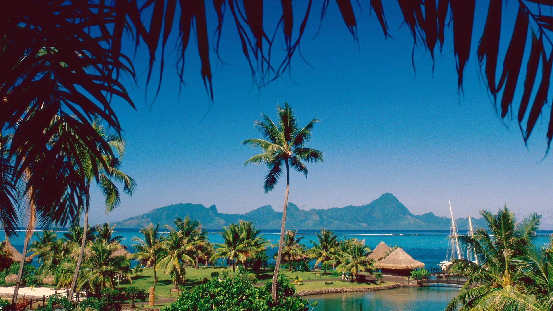 1920x1080 Moorea, background, desktop, tahiti, island
