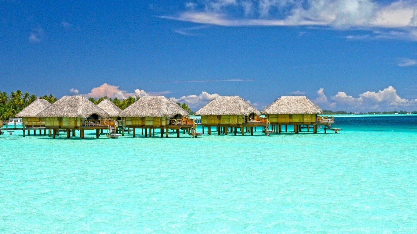 1366x768 Tahiti Wallpaper Desktop Image Tbwnz HD Wallpaper