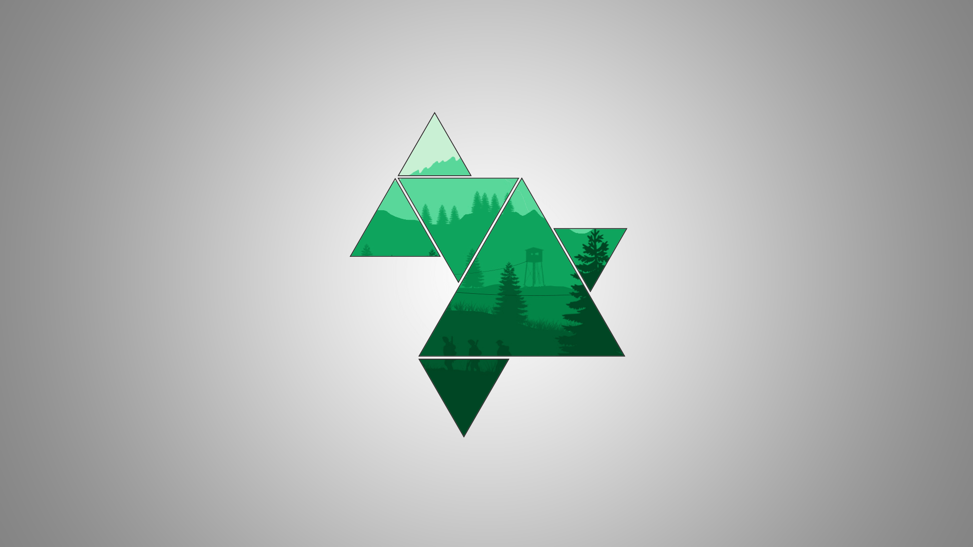 1920x1080 Triangle, Symbol resized