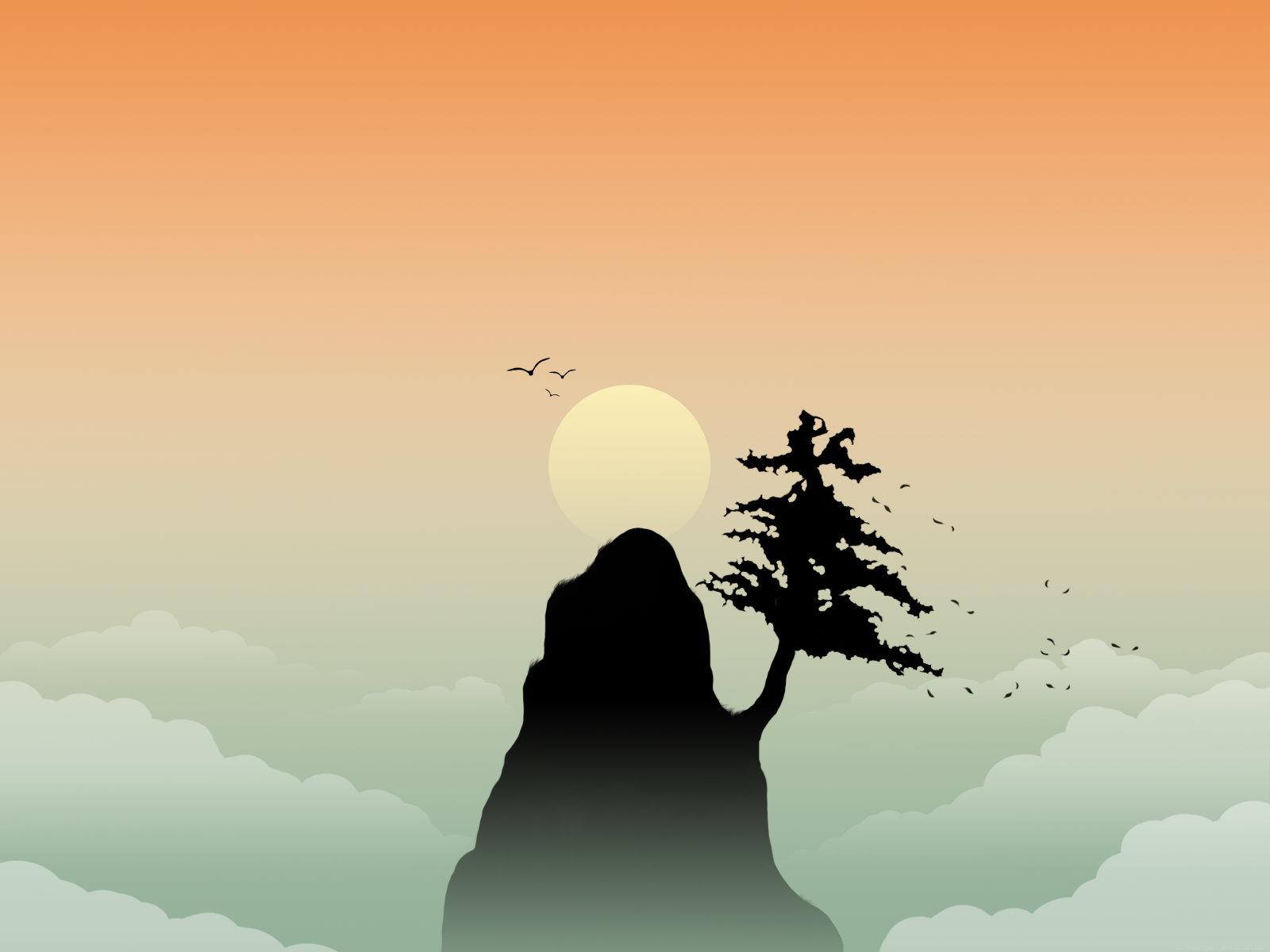 1600x1200 Japanese Zen Wallpaper