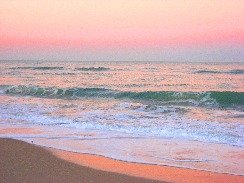 1024x768 Beautiful Ocean Sunset Beach Pastel Photo Download JPG, PNG, GIF, RAW, TIFF, PSD, PDF and Watch Online