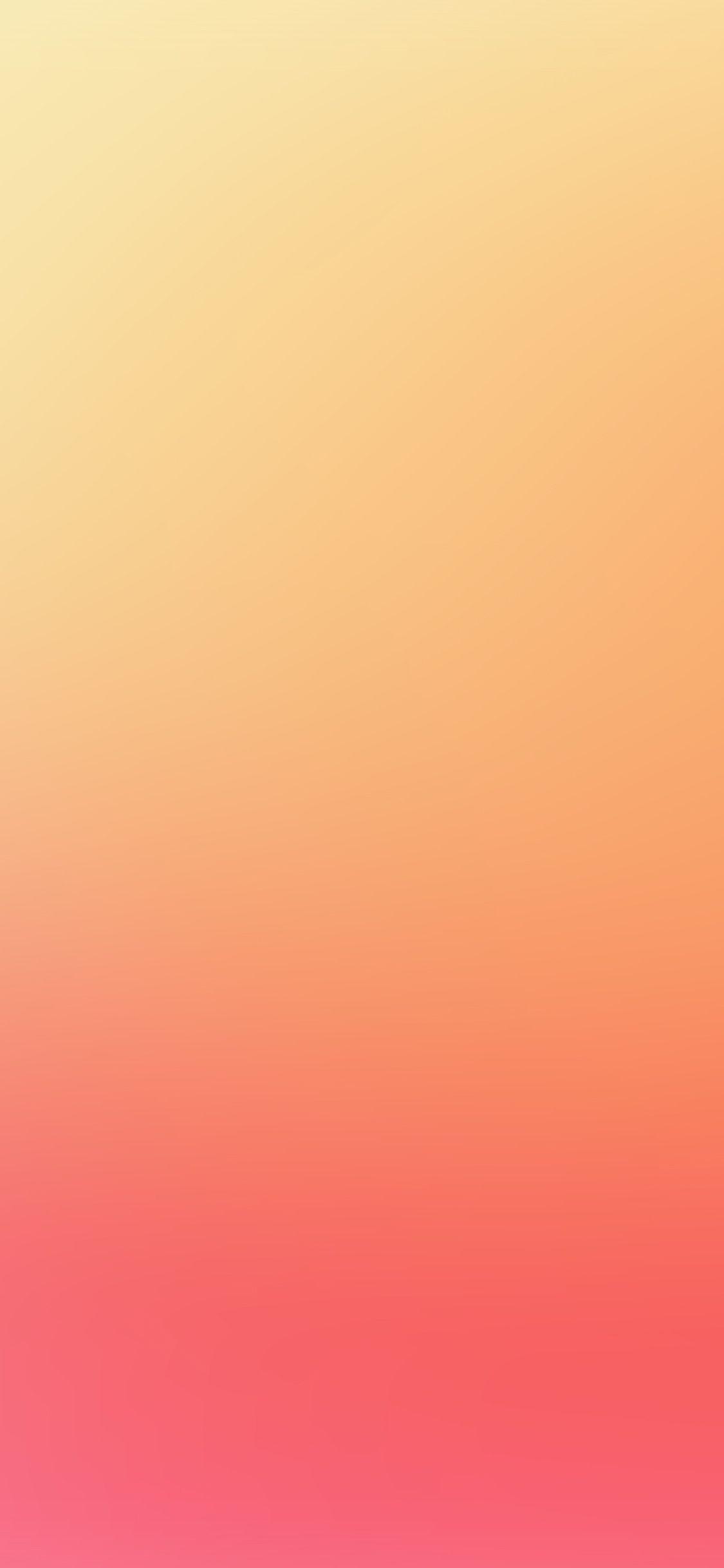 1125x2436 Ipad Glow Pink Pastel Yellow Soft Gradation Blur