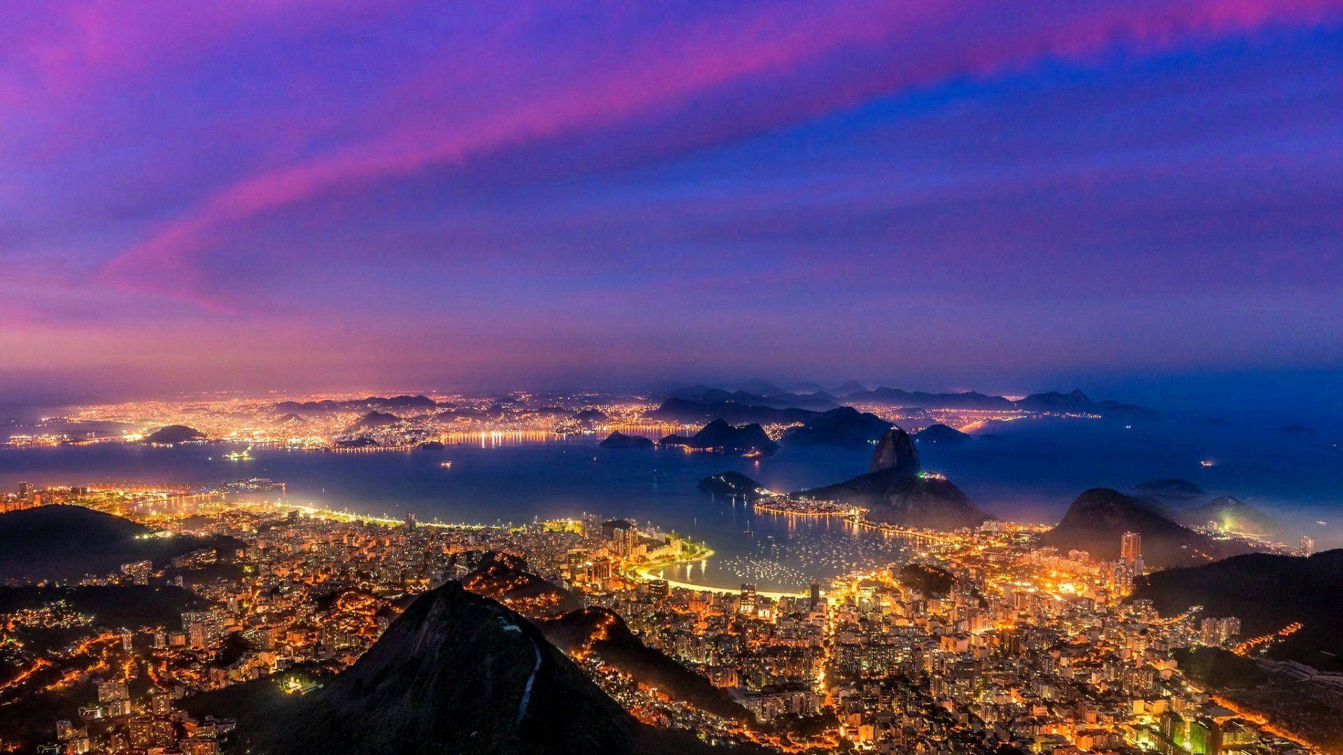 1920x1080 Brazil City Wallpaper HD