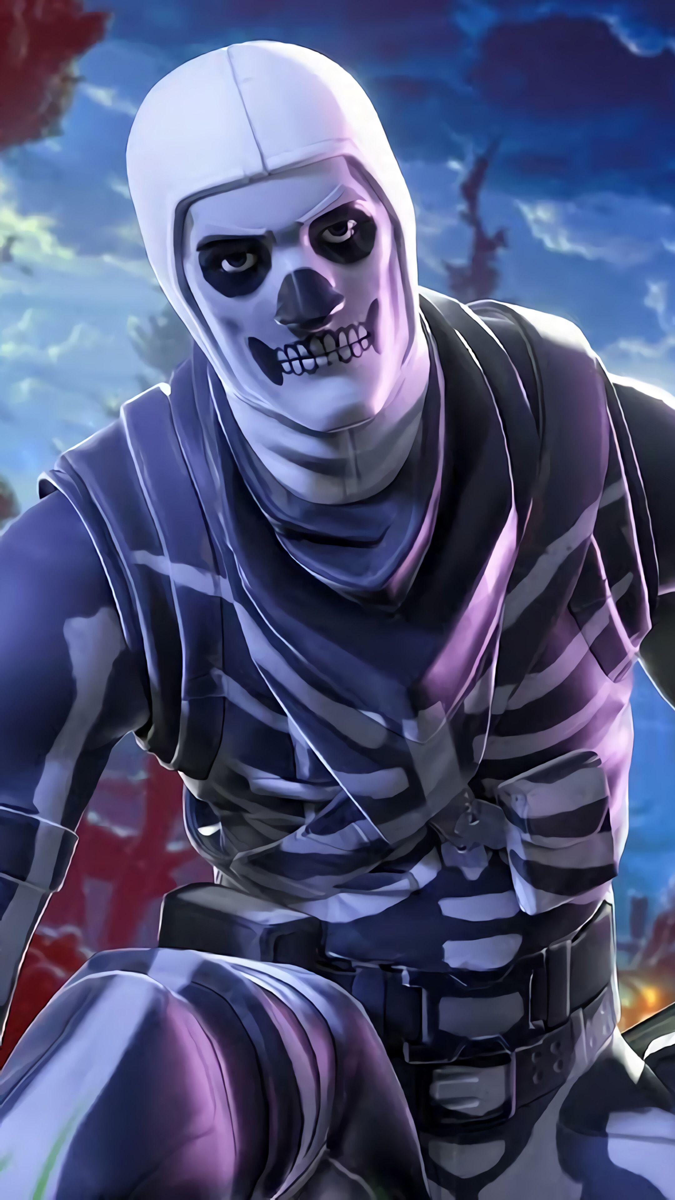 2160x3840 Fortnite, Halloween, Skull Trooper, Skull Ranger, 4K phone HD Wallpaper, Image, Background, Photo and Picture