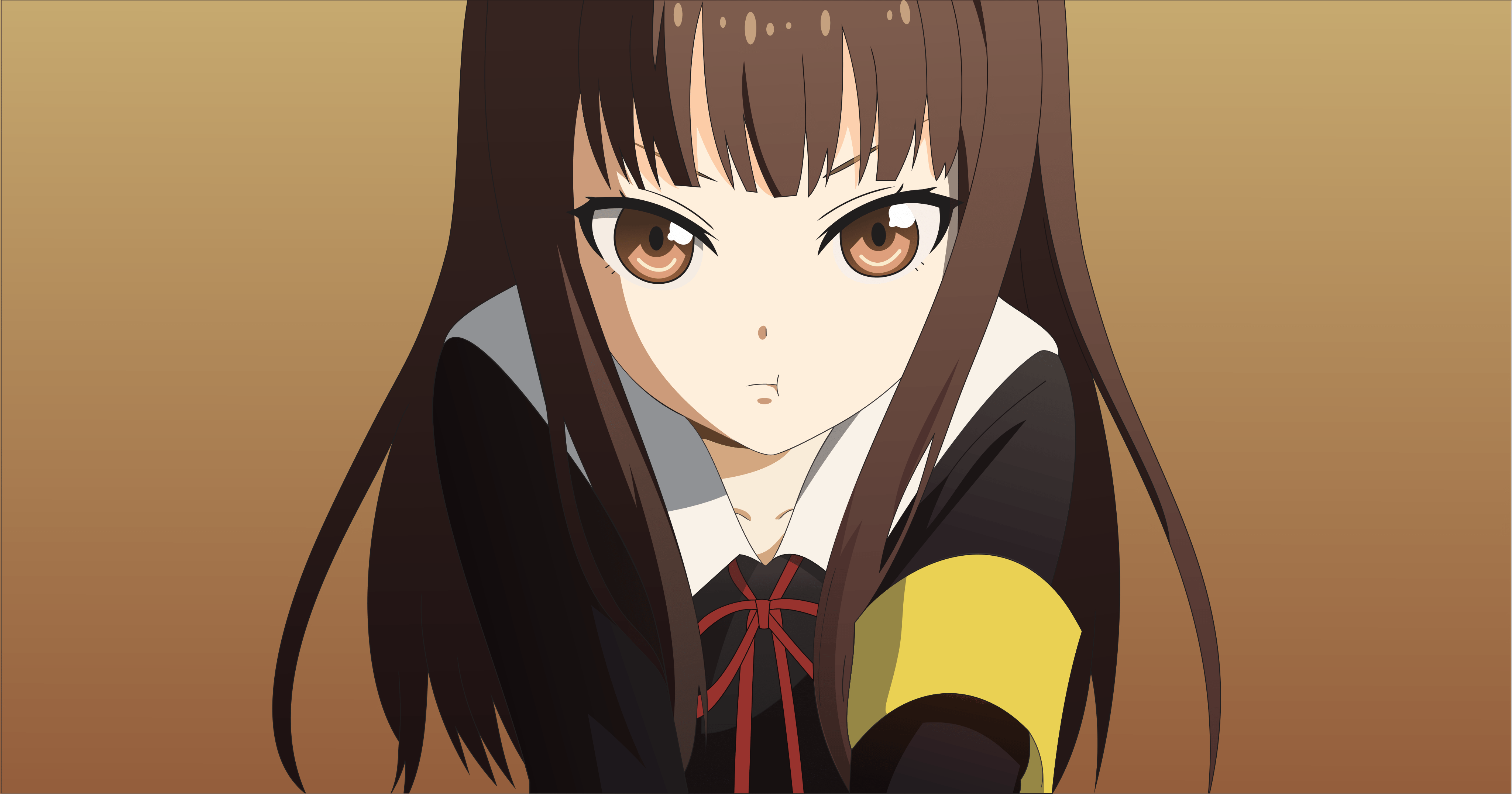 4096x2152 Miko Iino 4k vector wallpaper : Kaguya_sama