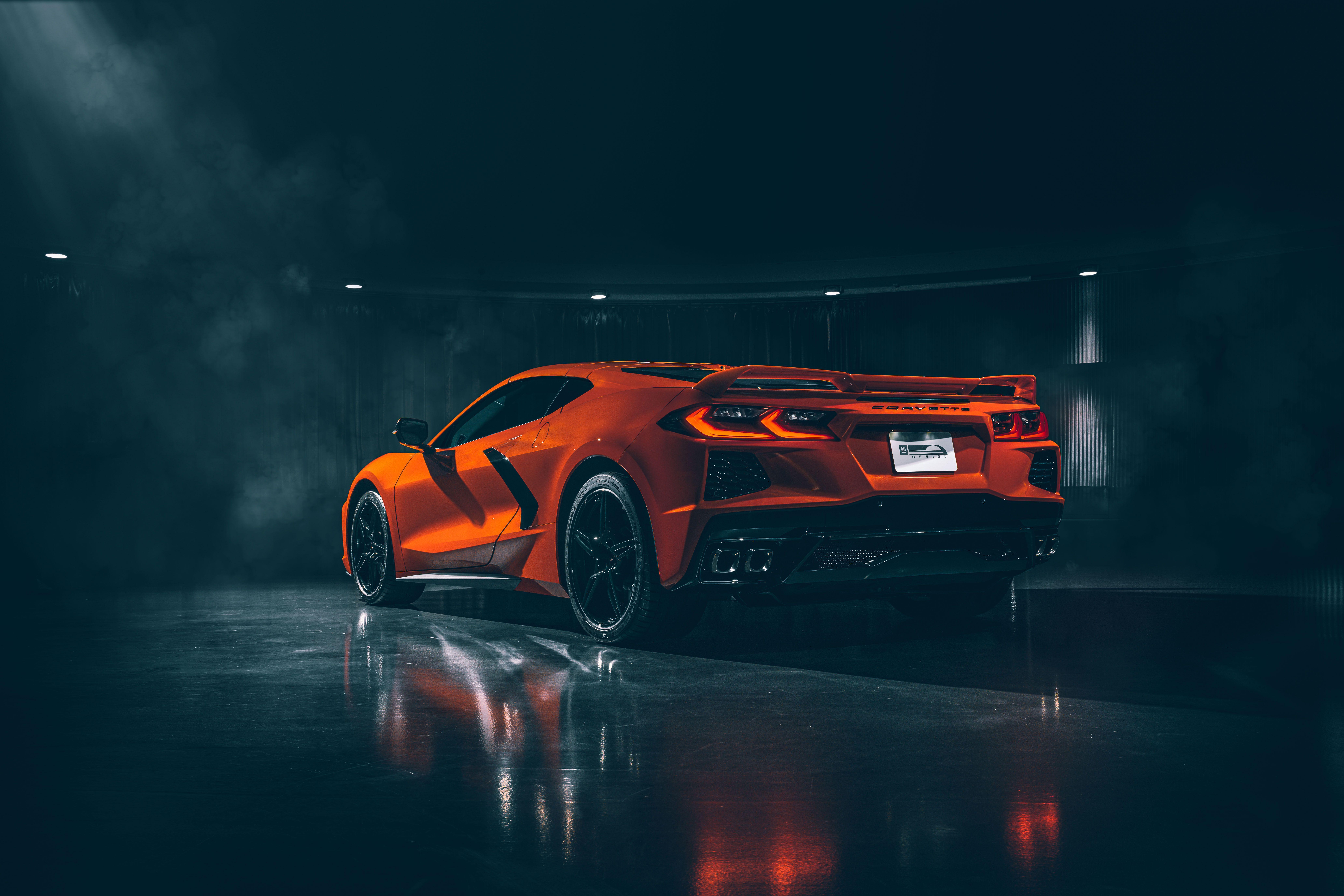 8256x5504 4K Corvette Wallpaper