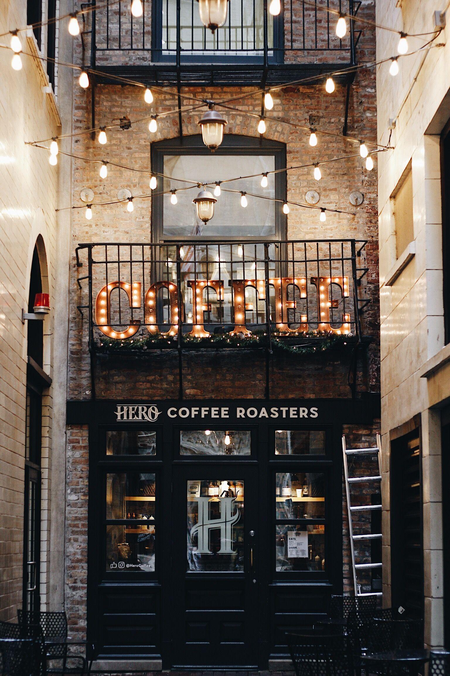 1536x2304 HERO COFFEE CHICAGO. .. Coffee shop, hero coffee, Chicago, photography, aesthetic, city, city lights,. Coffee shop, Coffee shop design, Chicago coffee shops