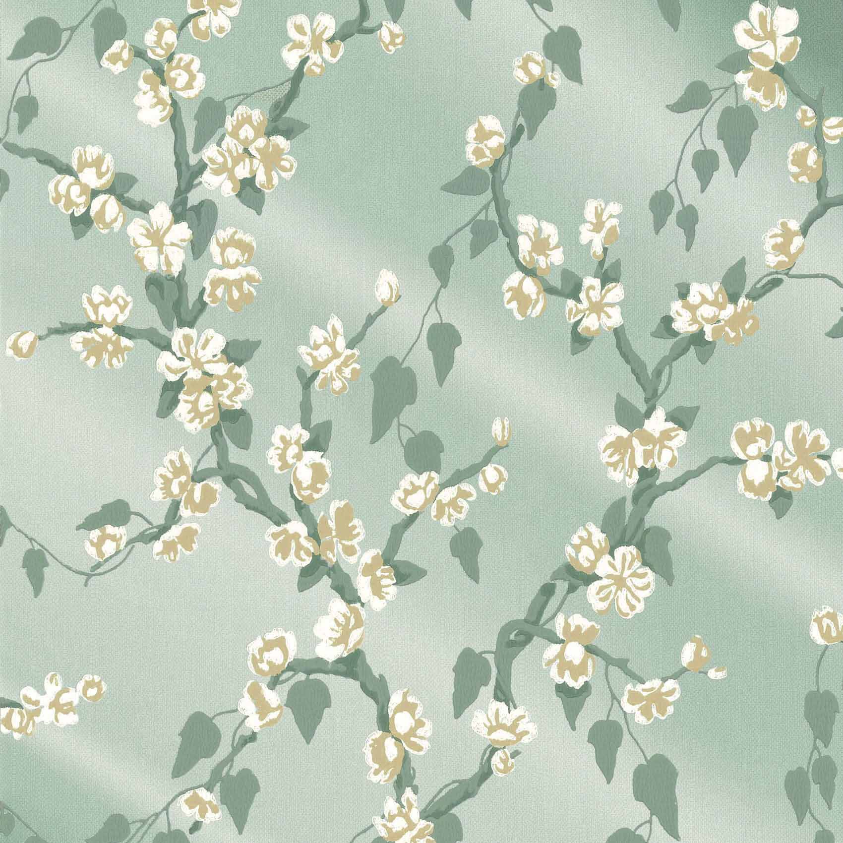 sage green wallpaper