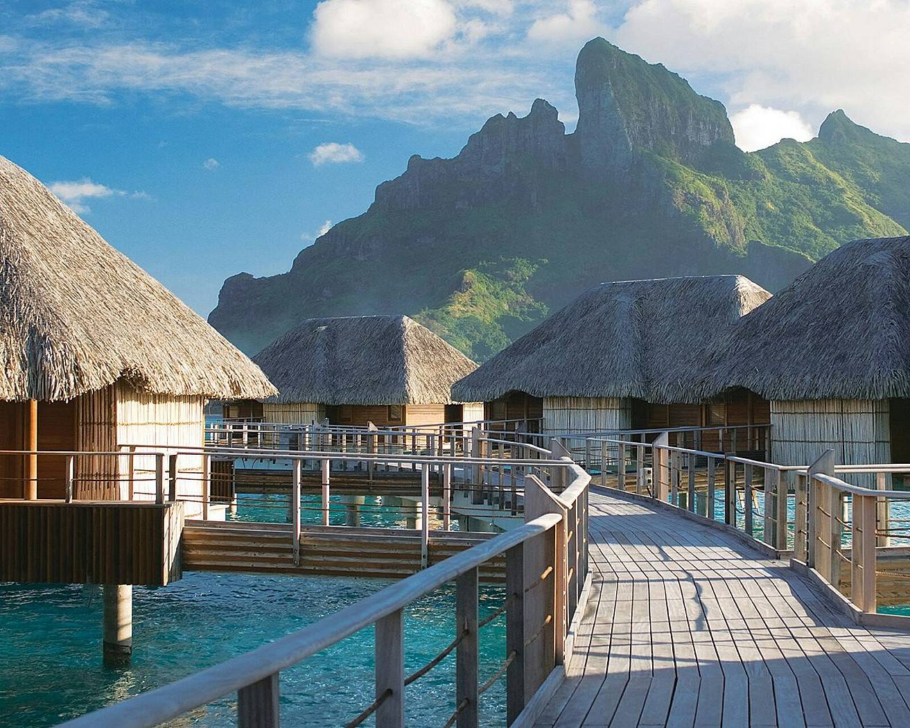 1313x1050 Four Seasons Resort view of Mount Otemanu