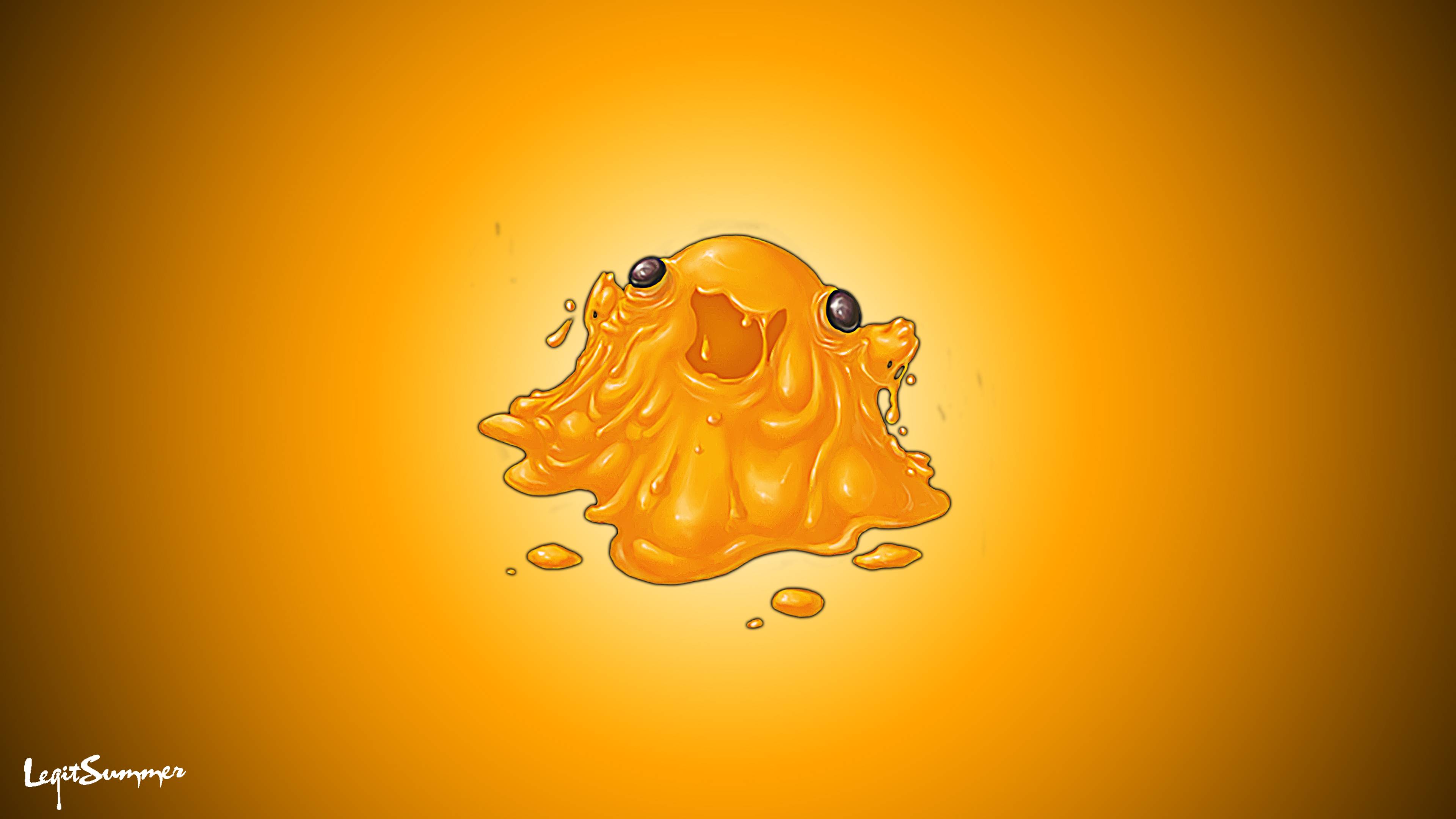 HUG ME Illustration of SCP 999 - The Tickle monster, Copyrighted