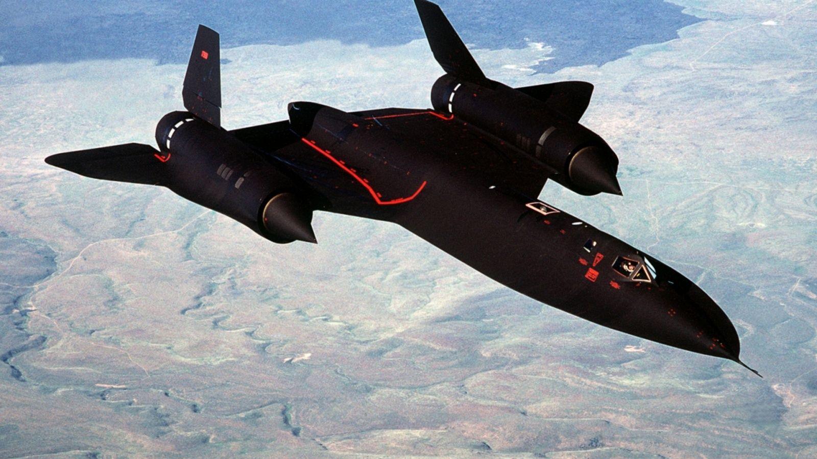 1600x900 Lockheed SR 71 Blackbird Flight Wallpaper