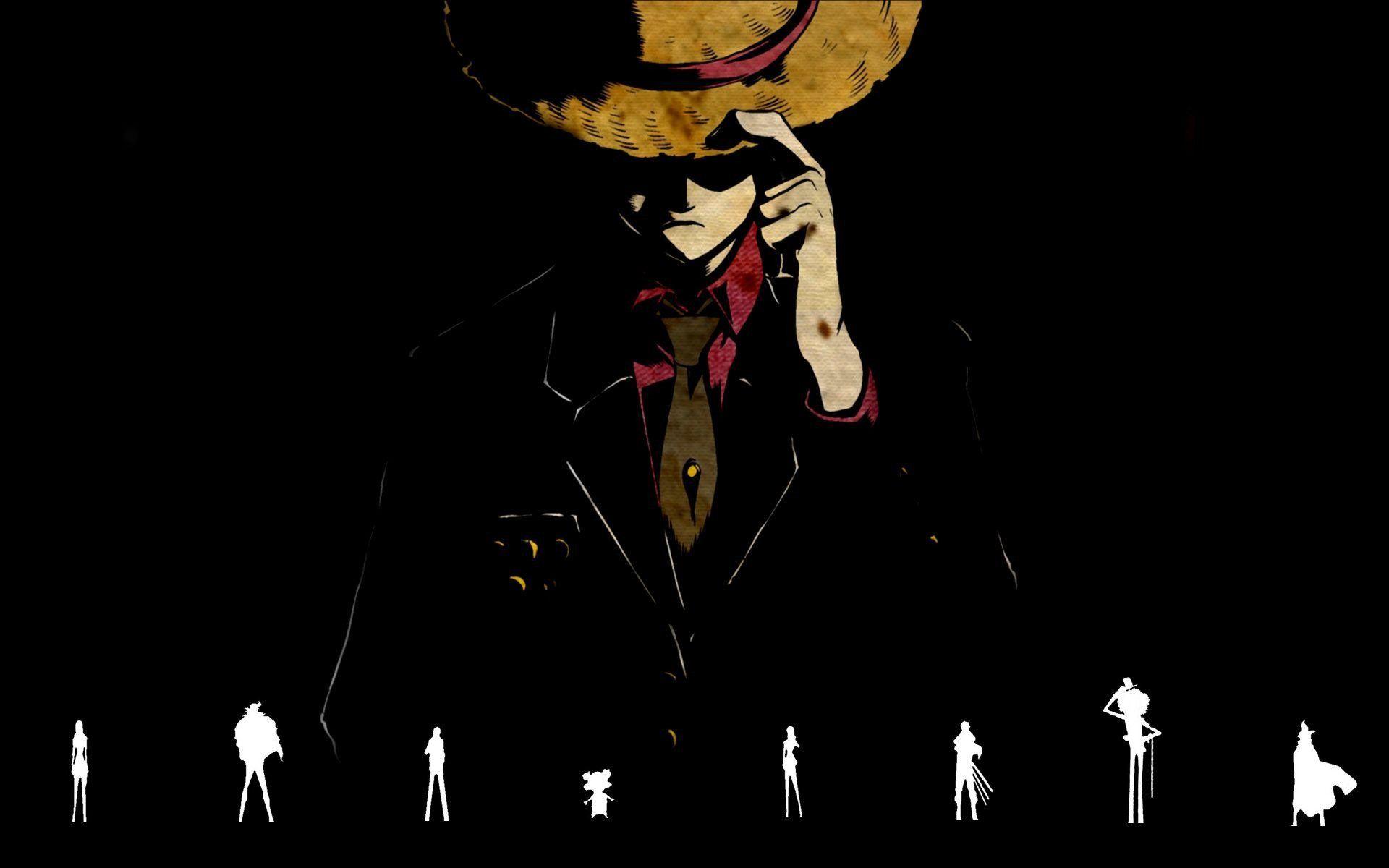 1920x1200 Black Gangster Style One Piece Wallpaper HD FREE HD WALLPAPERS