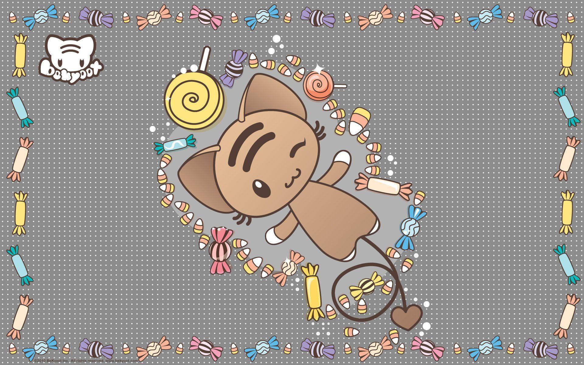1920x1200 Kawaii Candy