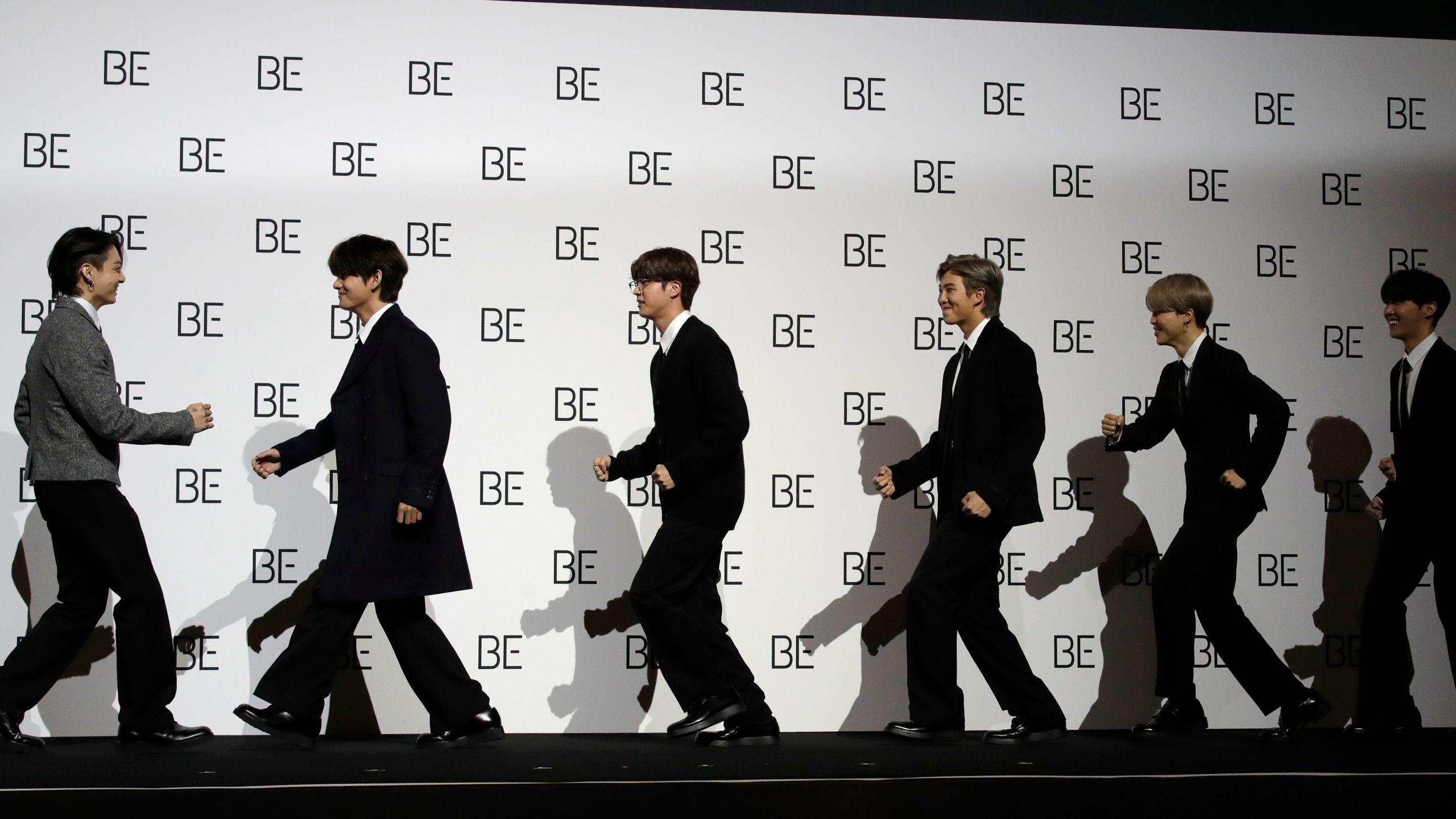 2560x1440 BTS releases new album 'BE, ' a 'letter of hope'