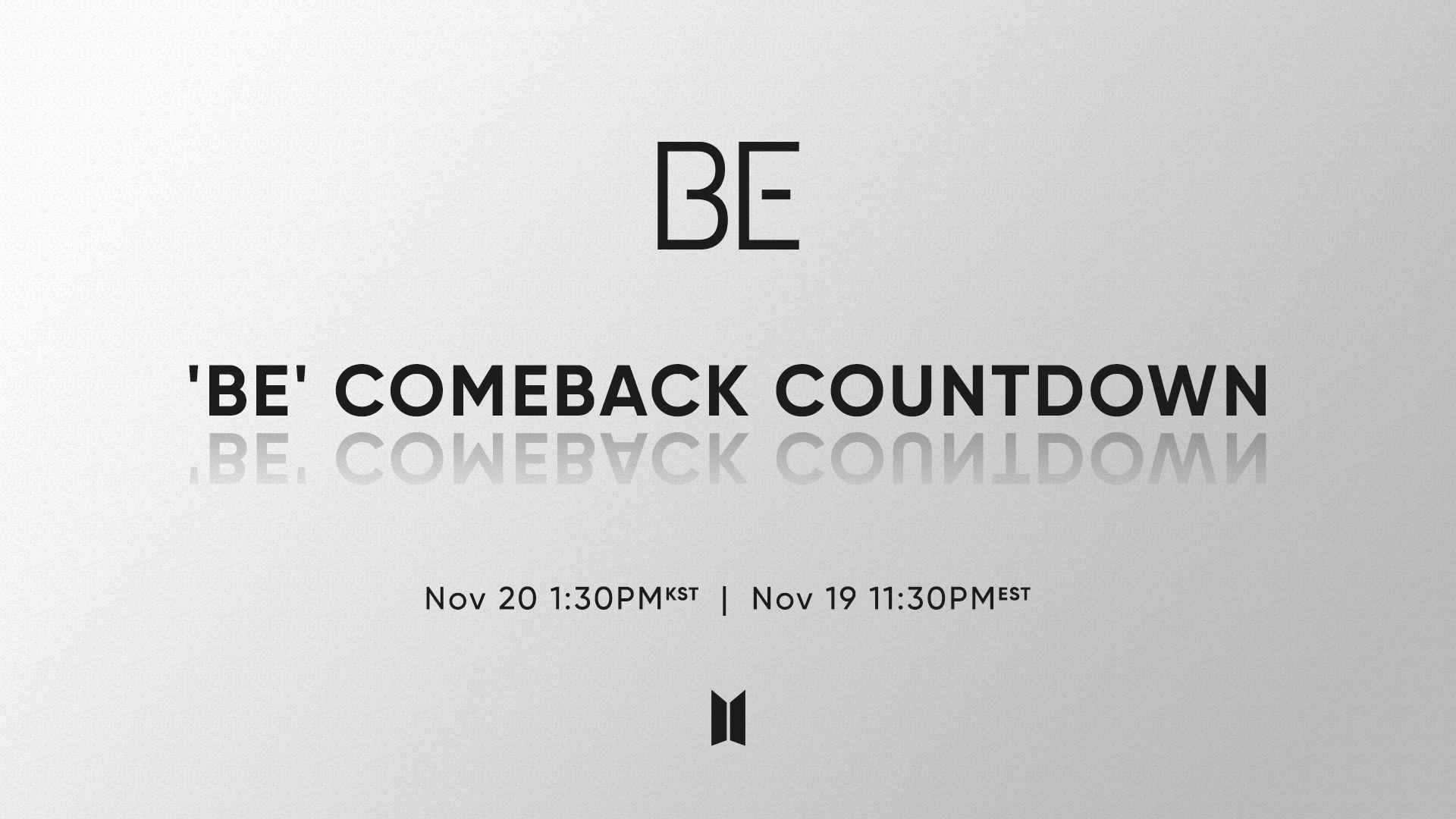 1920x1080 BTS_official Ready With #BTS For The <Life Goes On> Official MV Release! Join Us For The BANGTAN TV Exclusive 'BE' Comeback Countdown On Nov. 1:30PM(KST), Nov. 11:30PM(EST) Right Before The