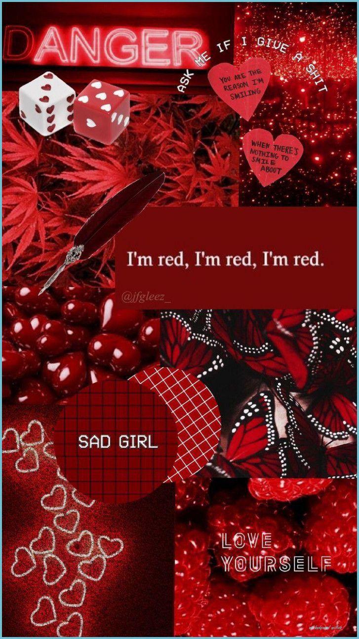 727x1293 The Story Of Red Background Aesthetic .