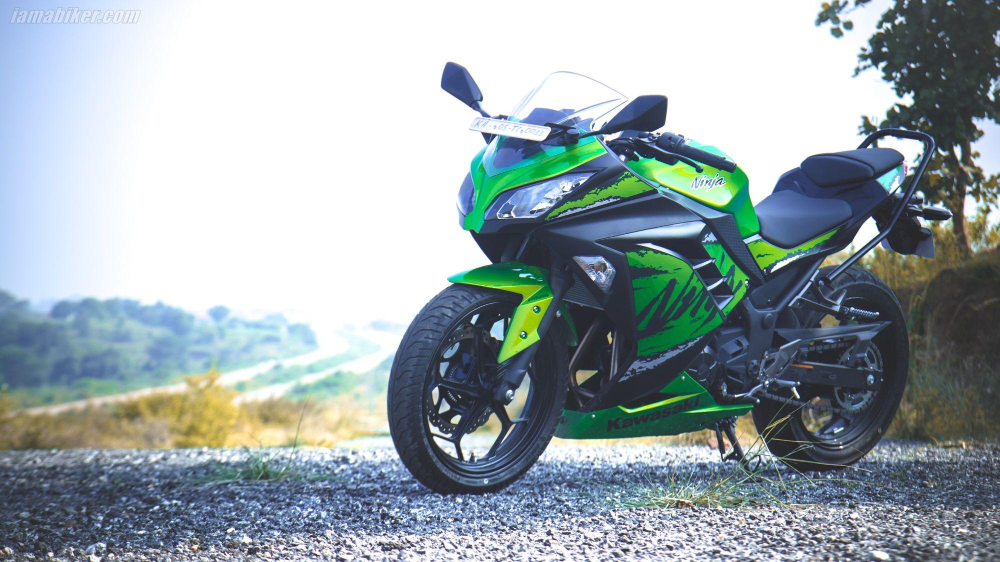 2000x1125 Kawasaki Ninja 300 ABS HD wallpaper. IAMABIKER Motorcycle!