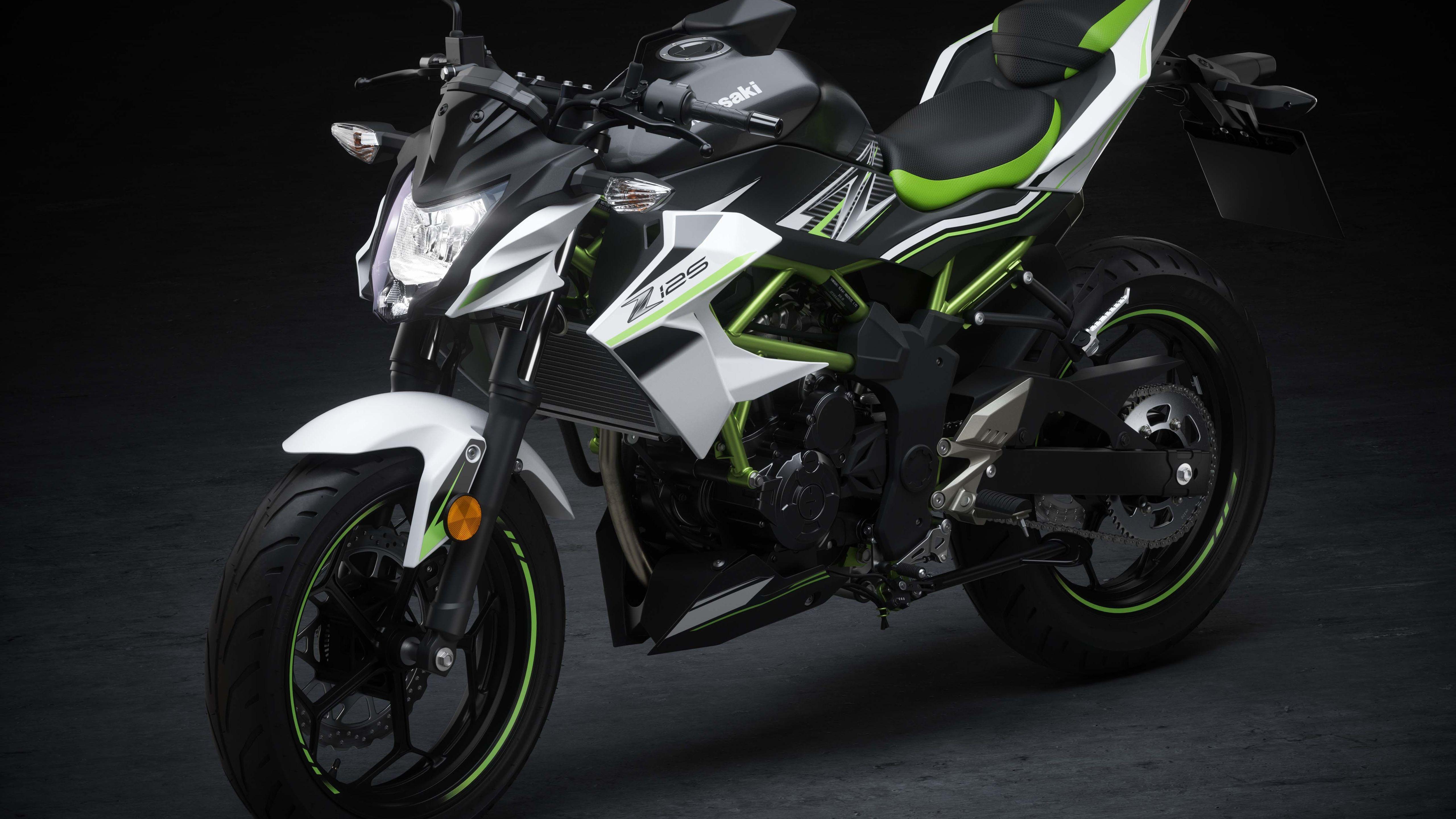 5120x2880 Kawasaki Z125 5K Wallpaper