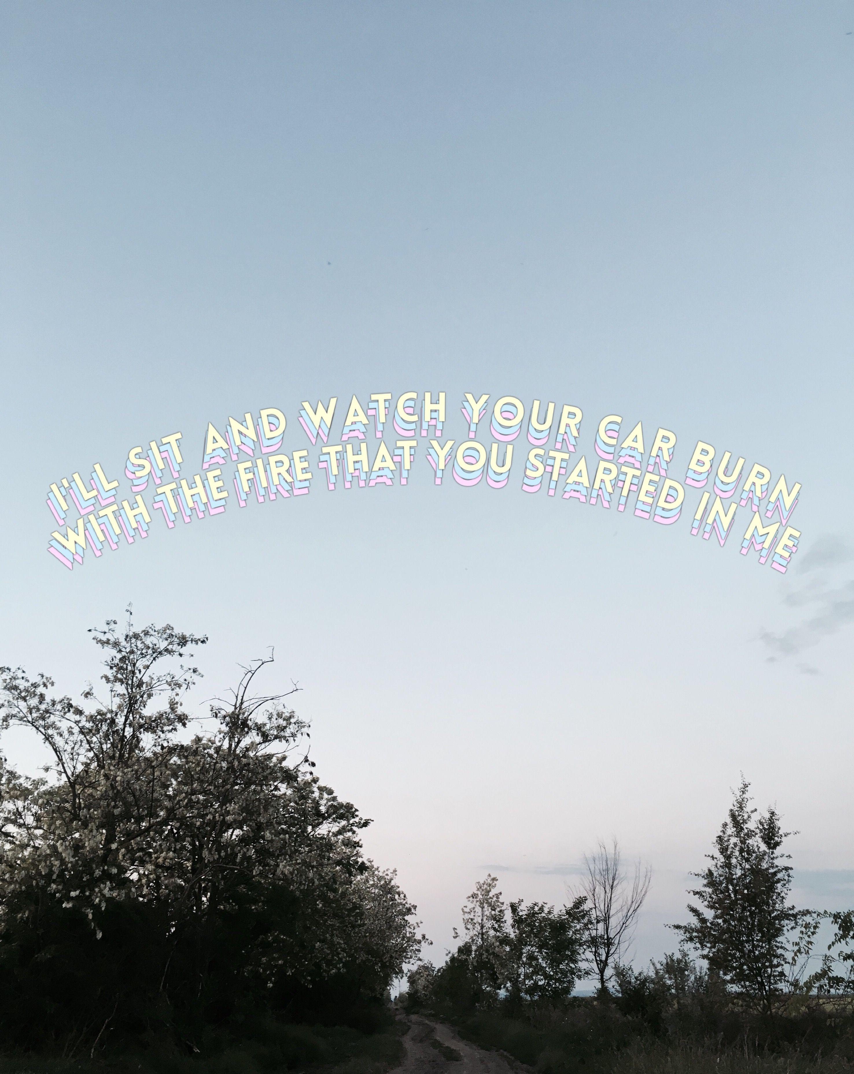 2953x3713 Billie Eilish Lyrics HD Wallpaper