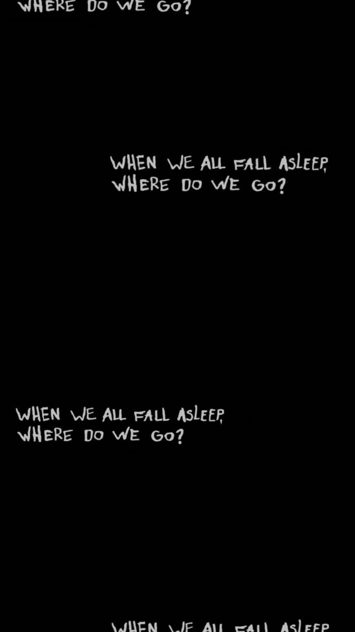 1242x2208 Aesthetic Wallpaper Billie Eilish Quotes. Billie eilish, Song lyrics wallpaper, Billie