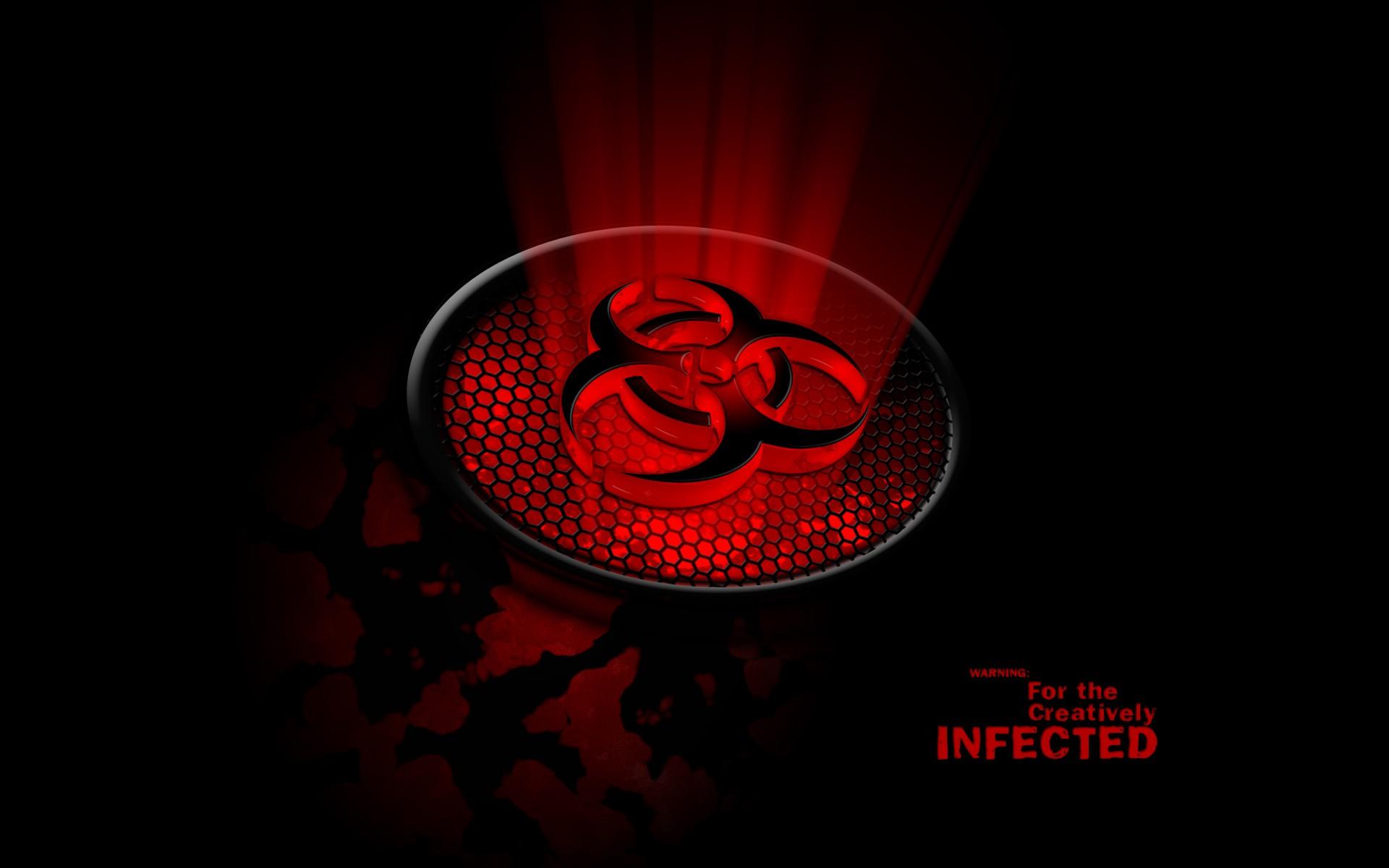 1920x1200 Abstract Biohazard Wallpaper